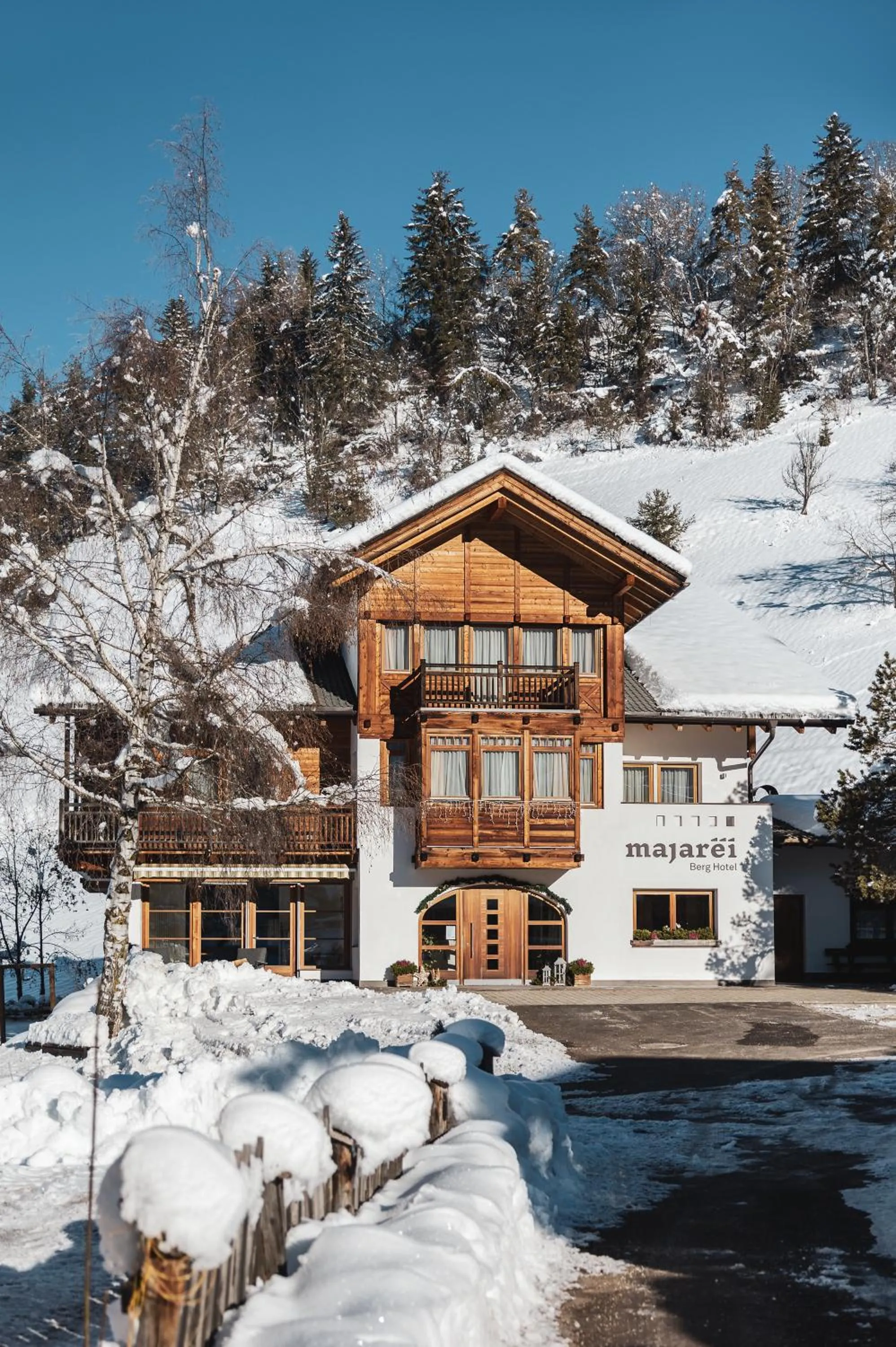 Property building in BergHotel Majarei
