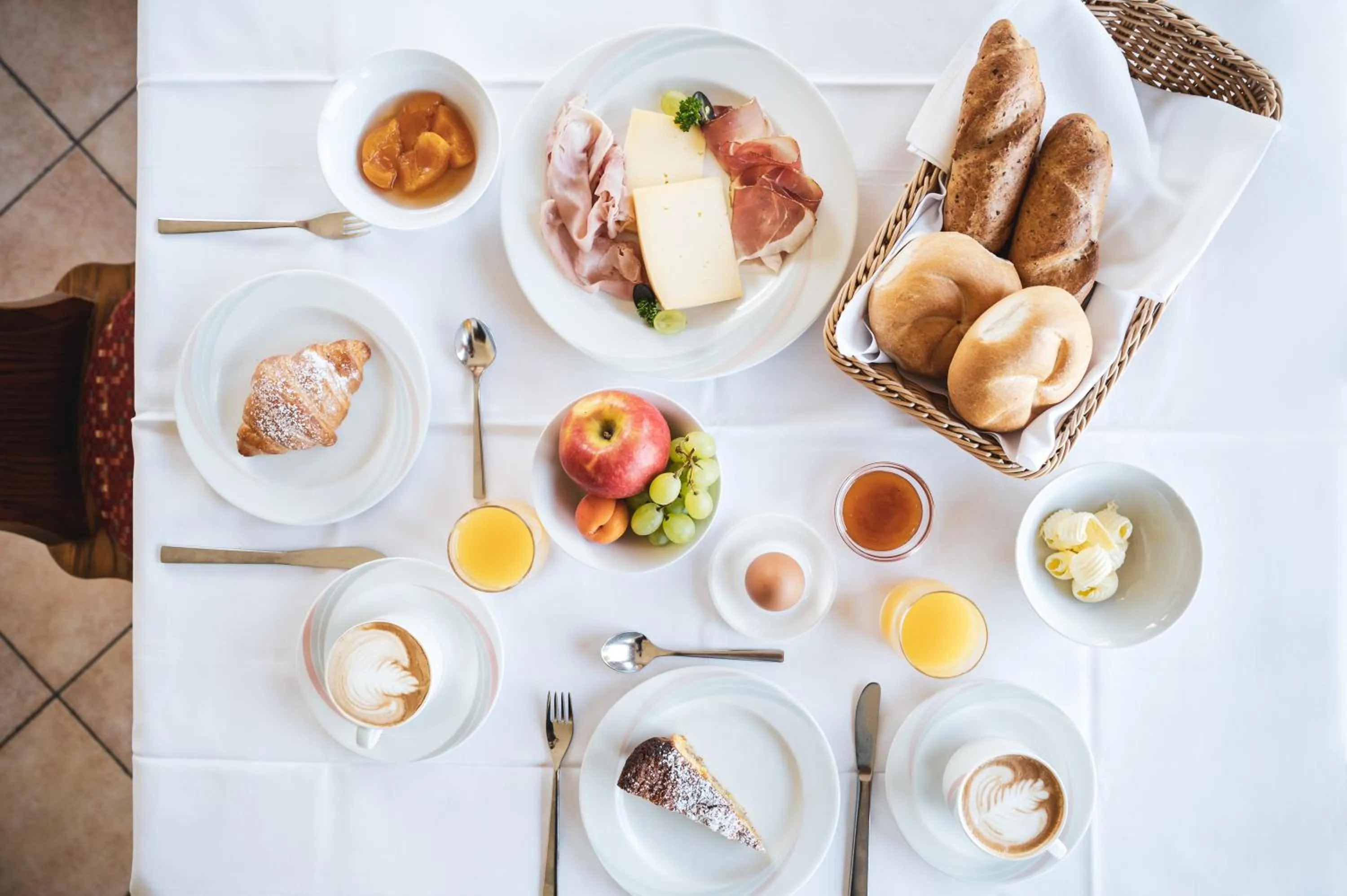 Food close-up in BergHotel Majarei