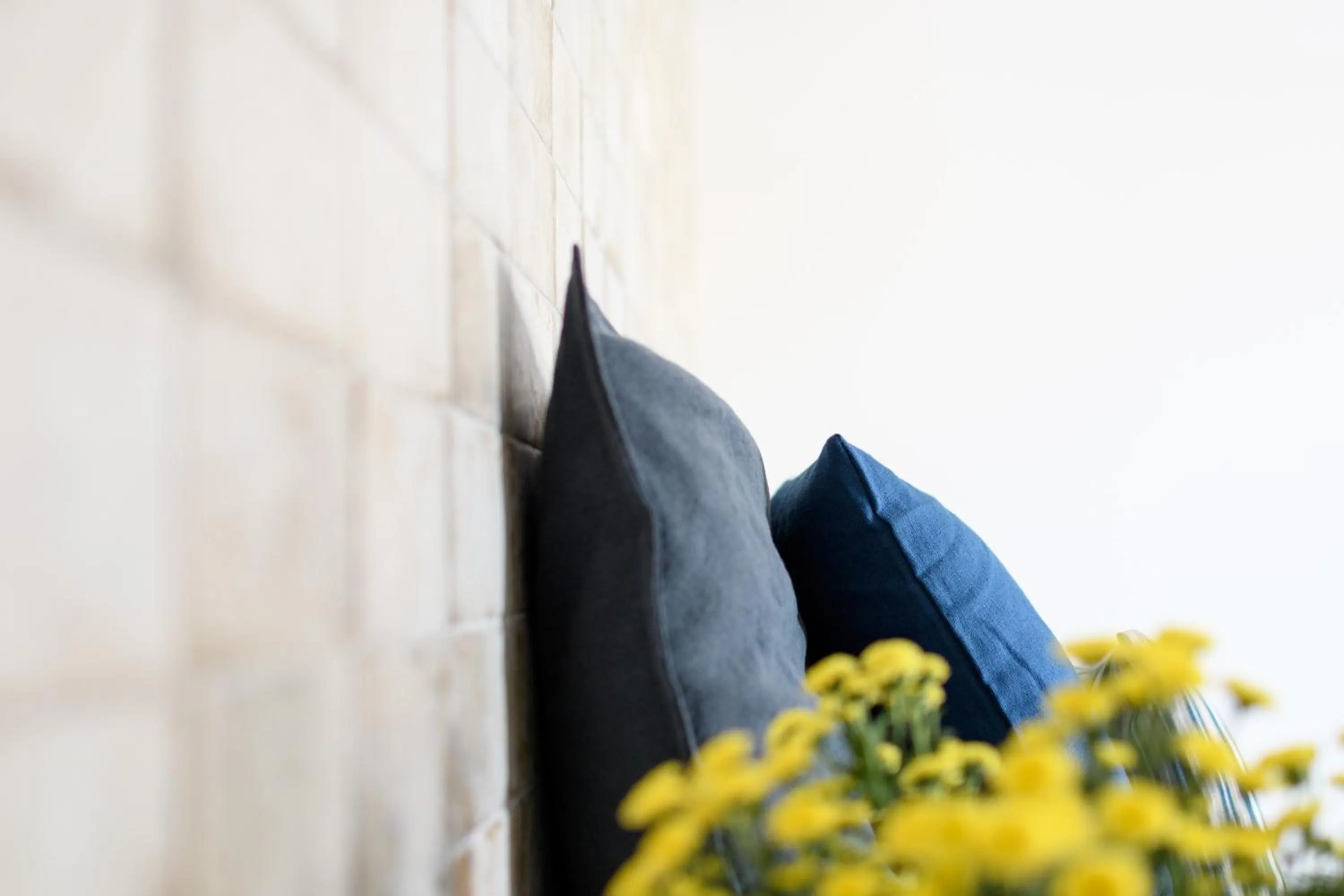 Living room in Elia Residences Santorini
