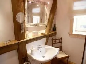 Toilet in Pension Picco-Bello