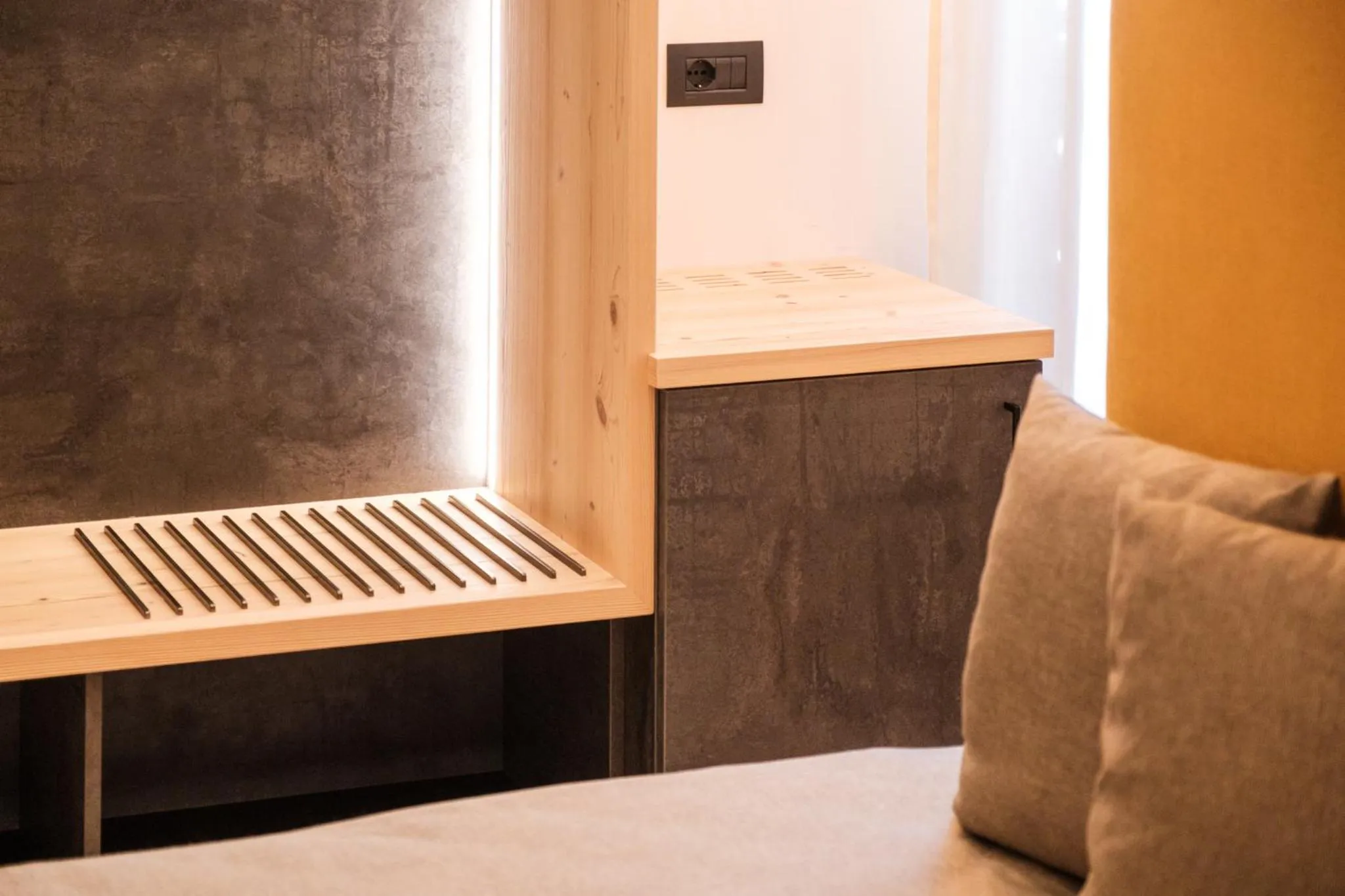 Seating area in Hotel Piccola Baita