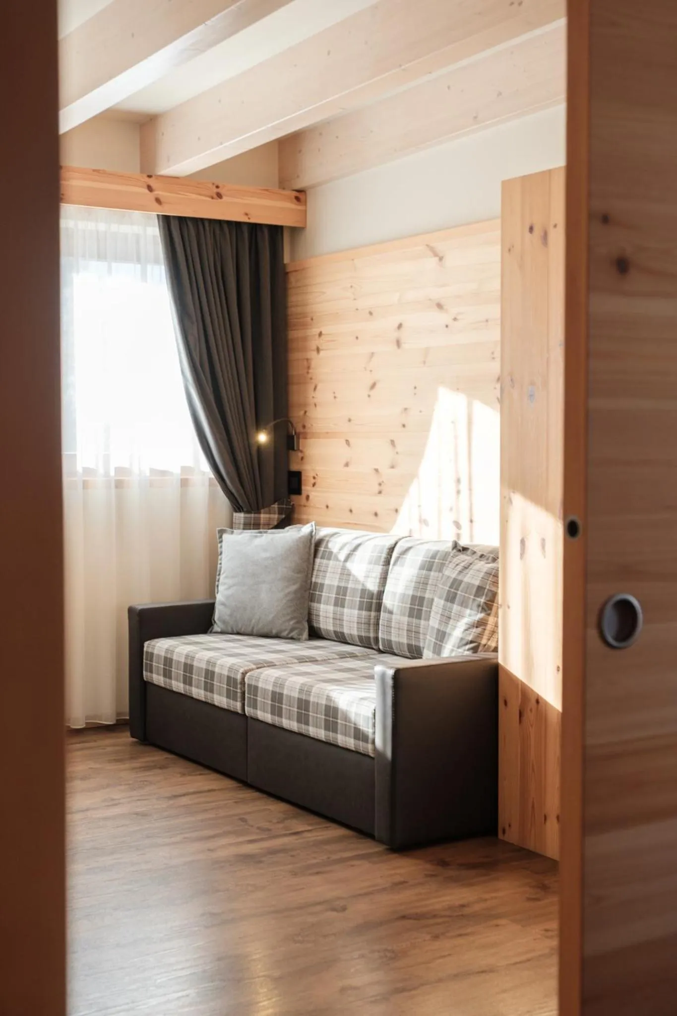 Seating area in Hotel Piccola Baita