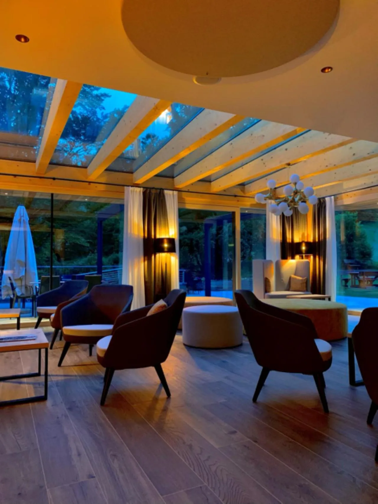 Lobby or reception in Hotel Piccola Baita