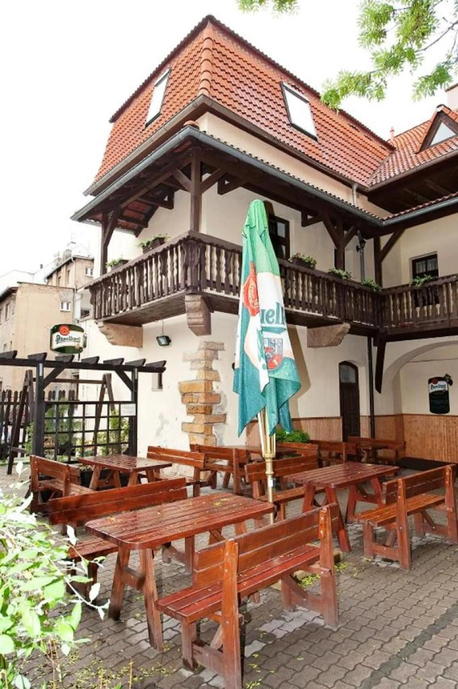 Balcony/Terrace in Hotel U Dvou medvídků
