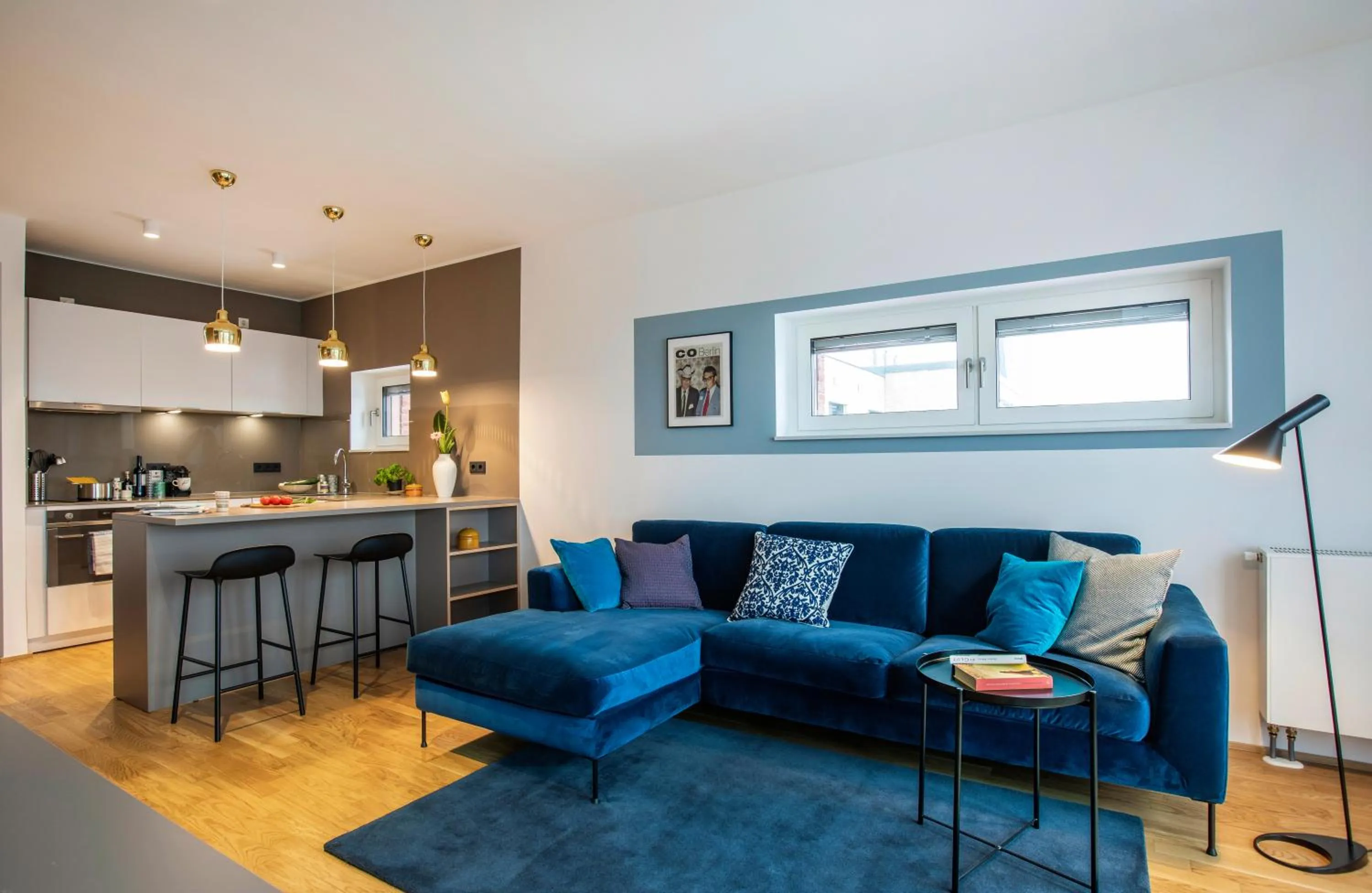 Kitchen or kitchenette in THE FLAG Oskar M.