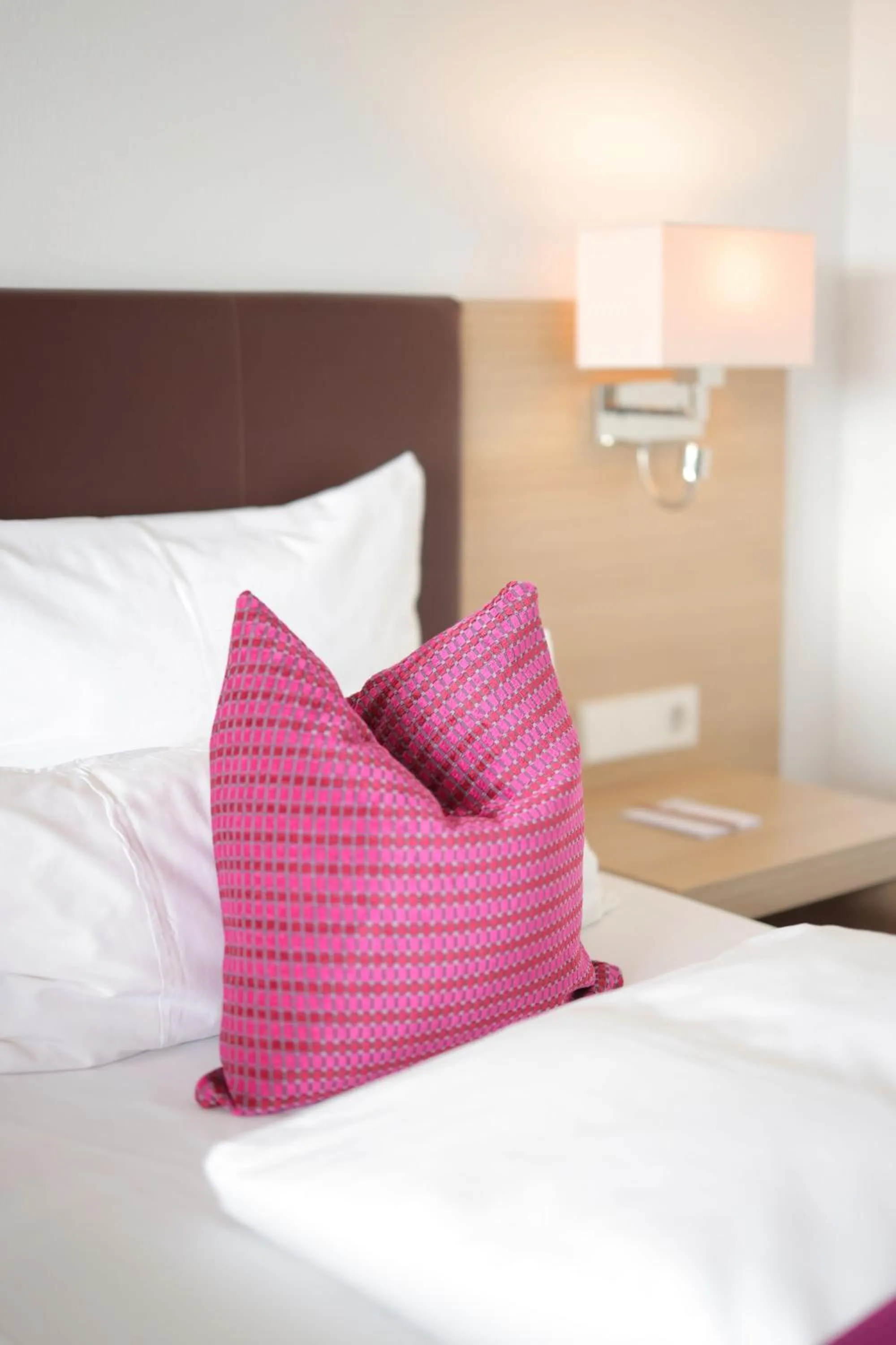 Decorative detail, Bed in Hotel Württemberger Hof