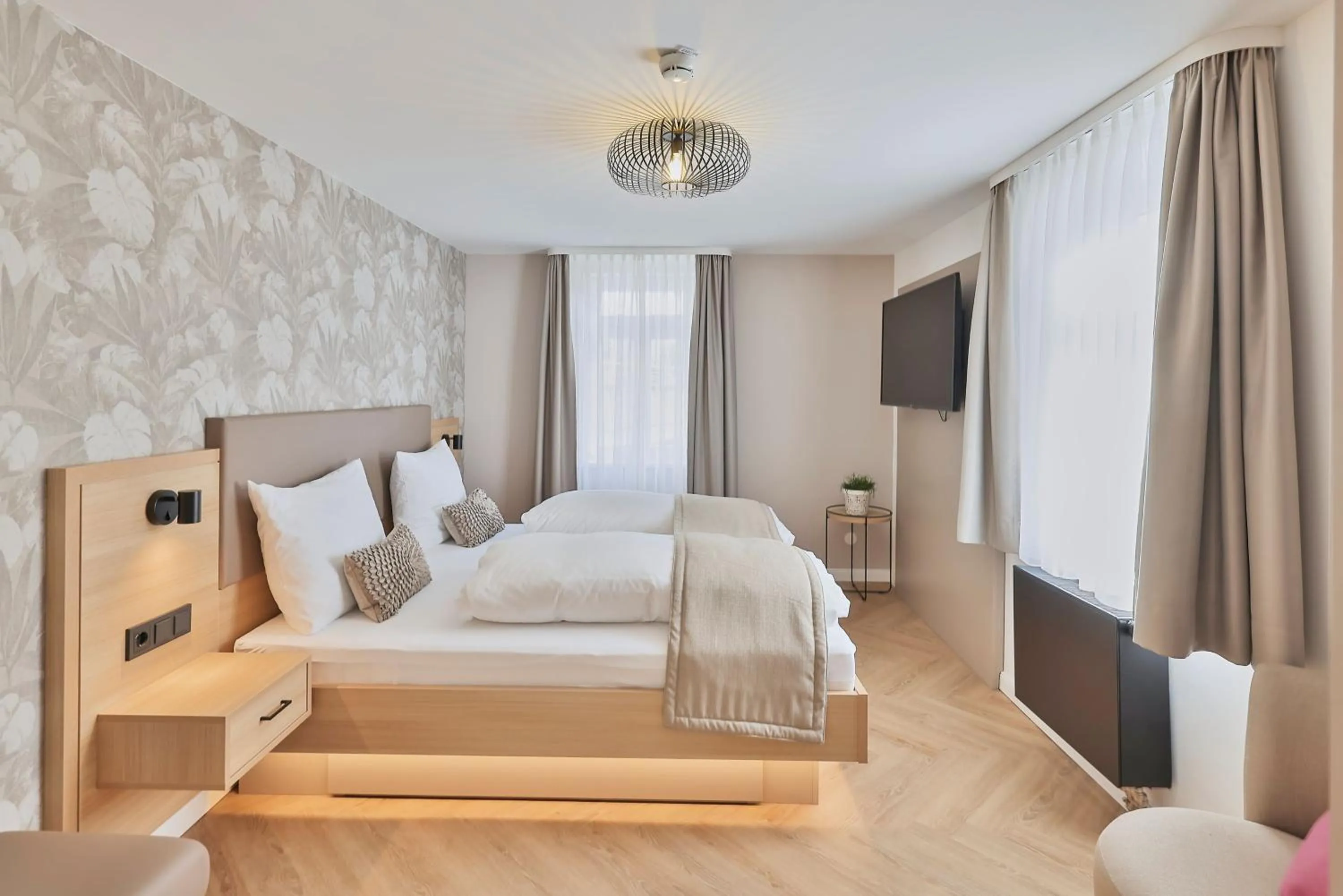 Bed in Hotel Württemberger Hof