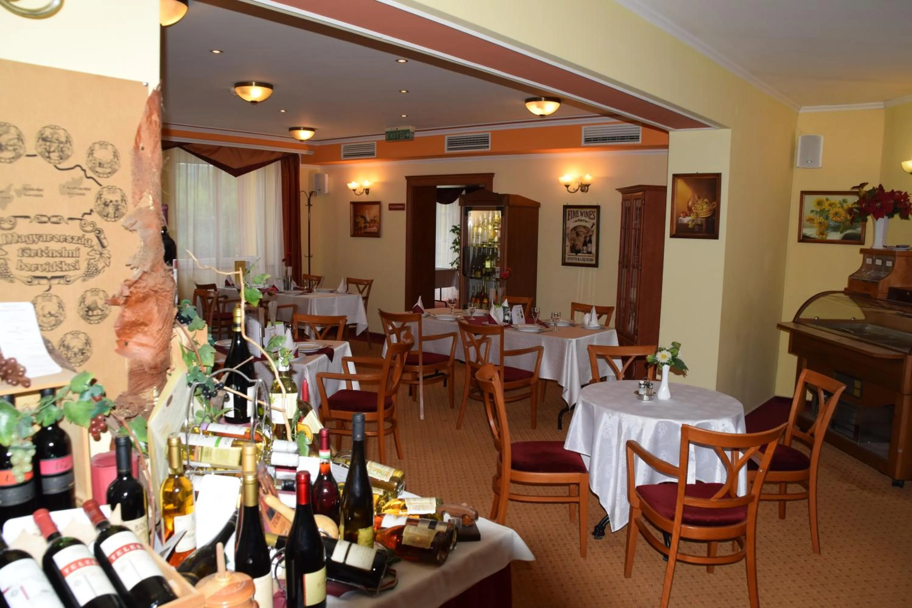 Alcoholic drinks in Hotel Lukács Superior