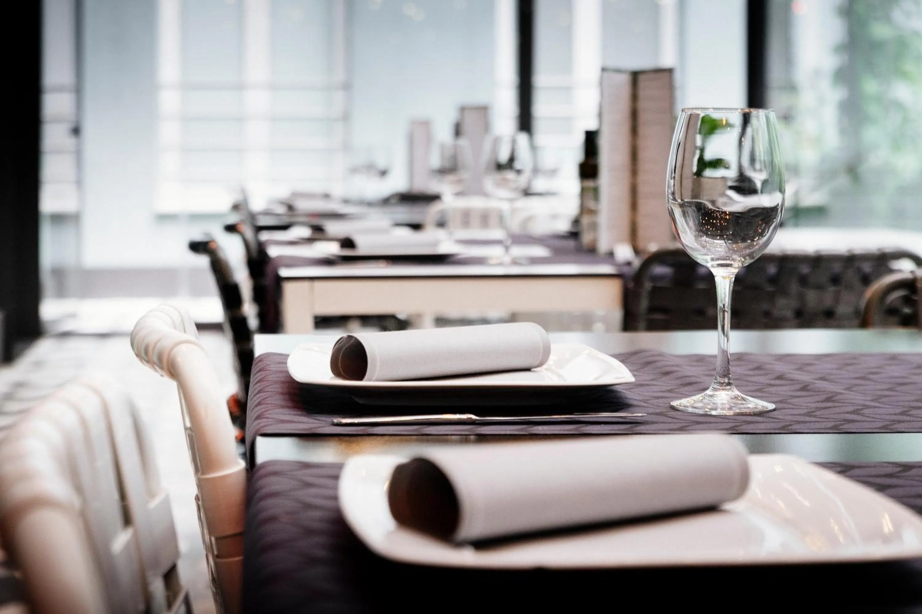 Restaurant/places to eat in Petit Palace Santa Bárbara