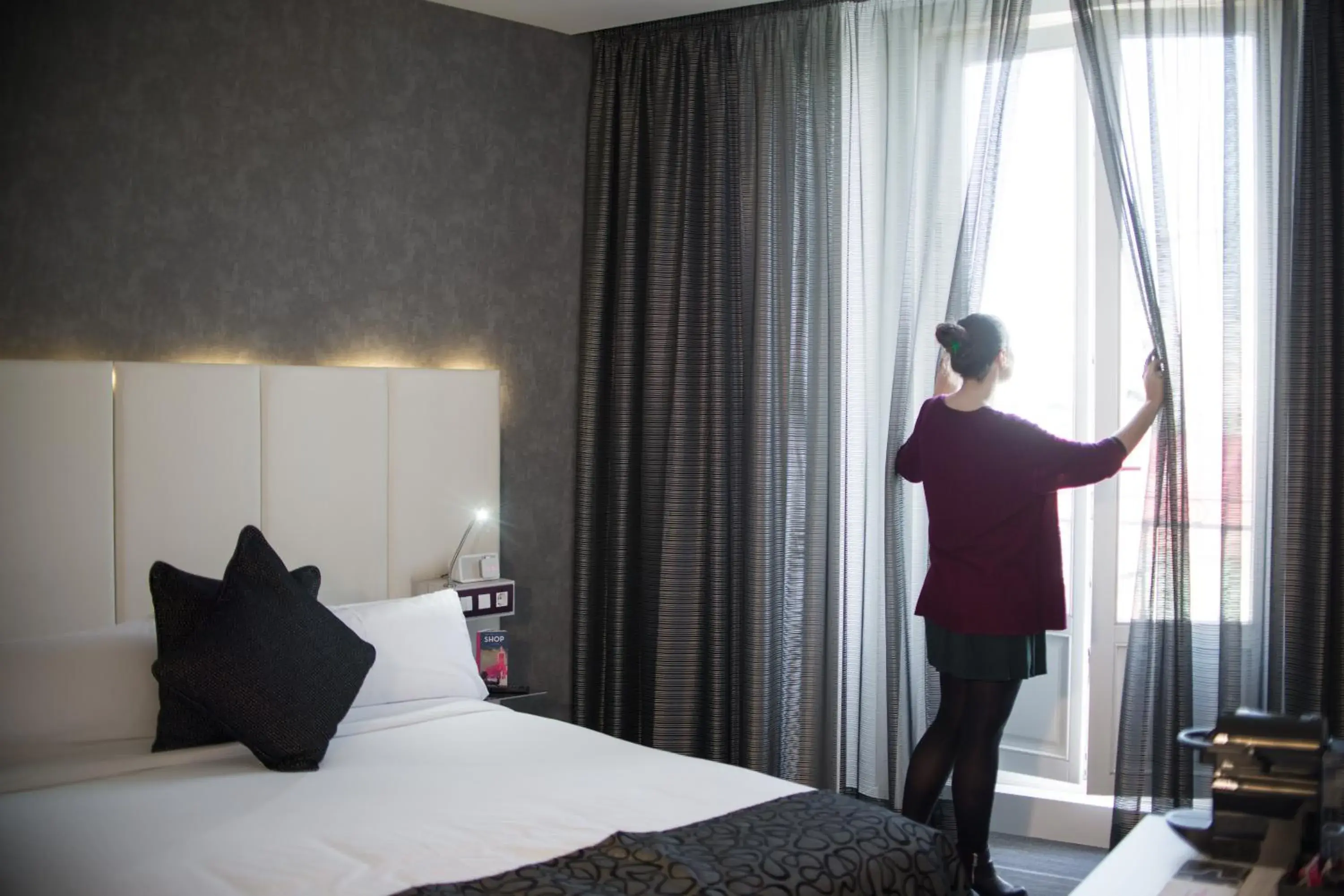 Bedroom, Bed in Petit Palace Santa Bárbara Bedroom, Bed in Petit Palace Santa Bárbara