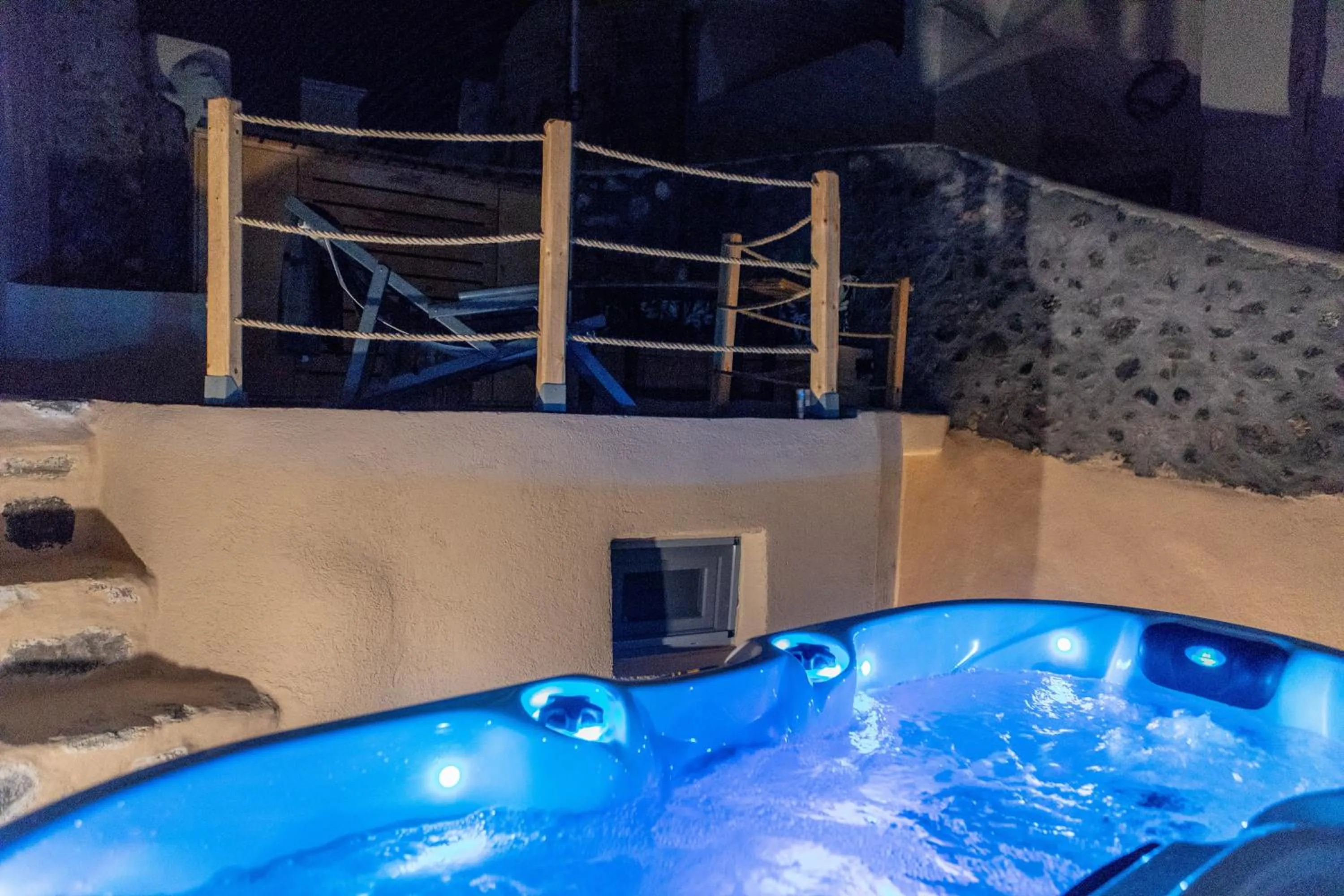 Patio in Nalas Suites