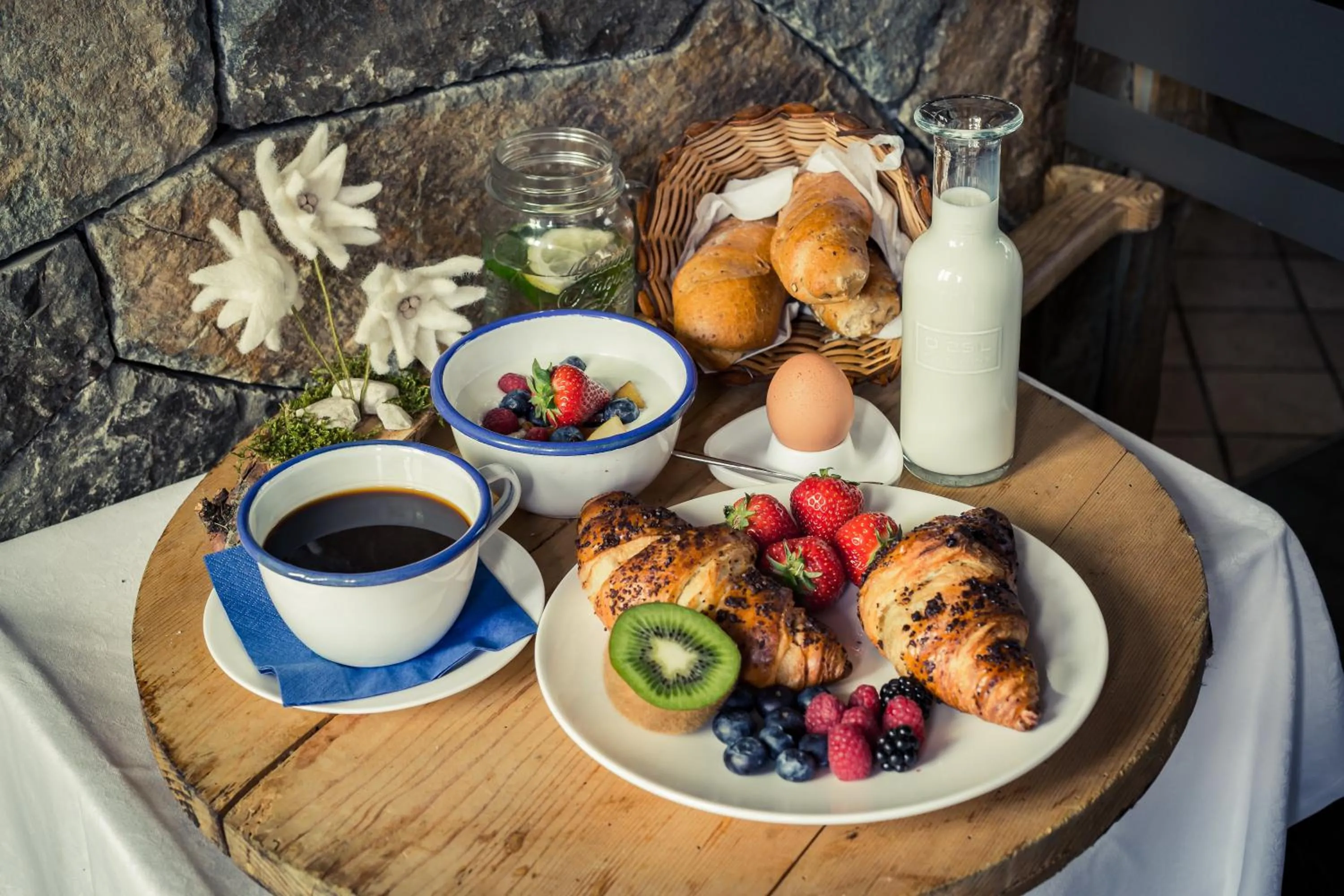 Breakfast in Hotel Residence Gasser