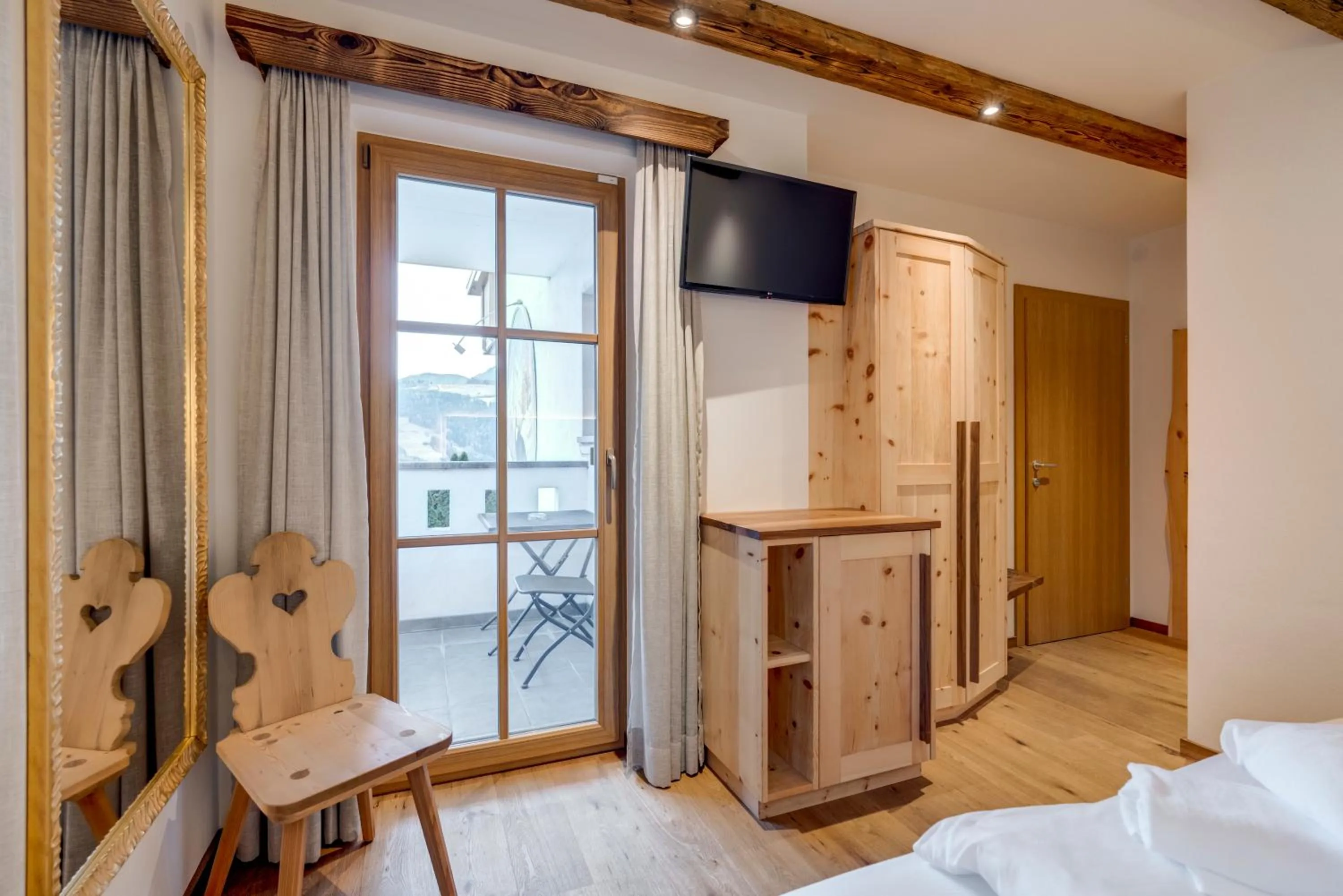 Bed in Hotel Residence Gasser