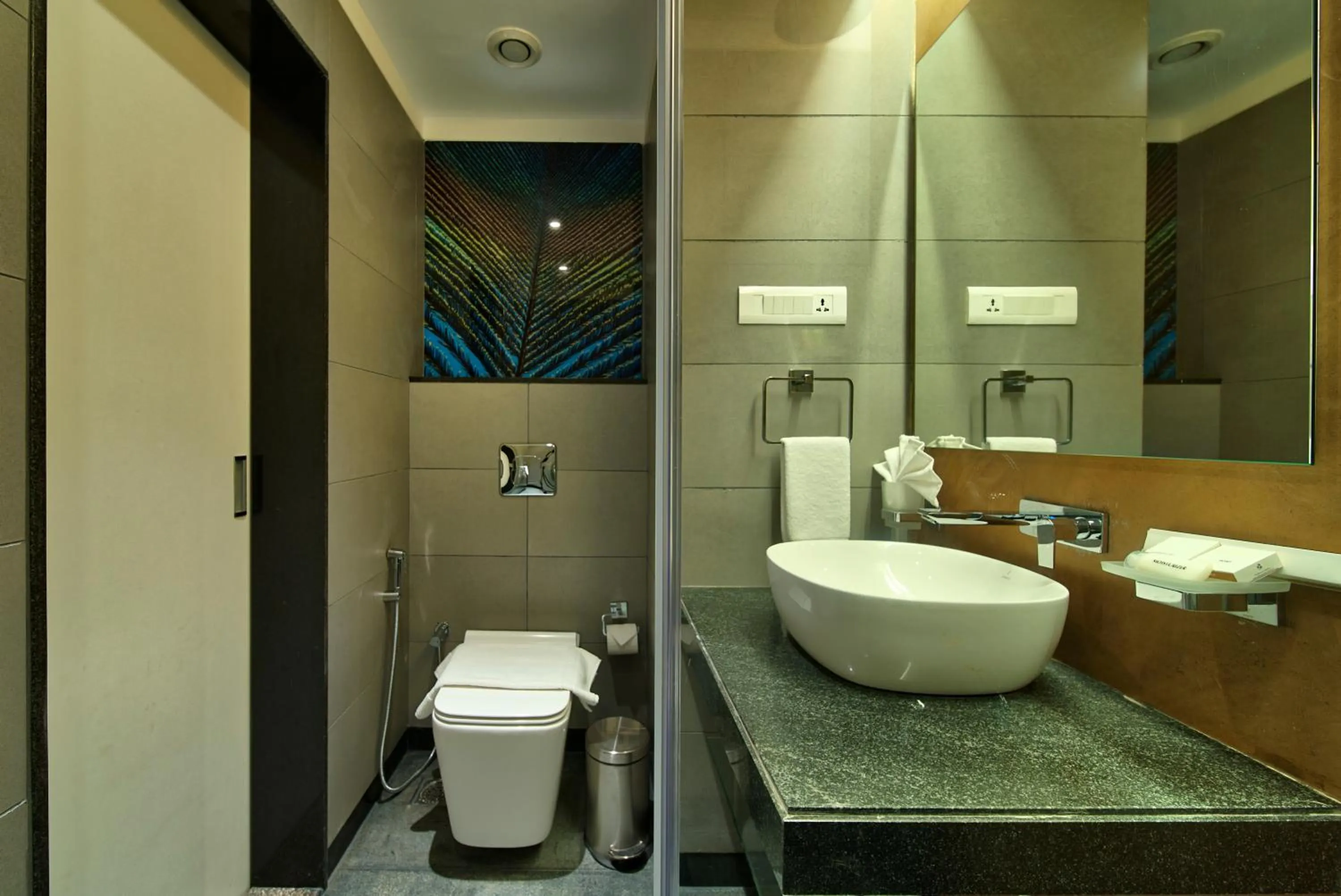 Bathroom in ICON Boutique by Bhagini