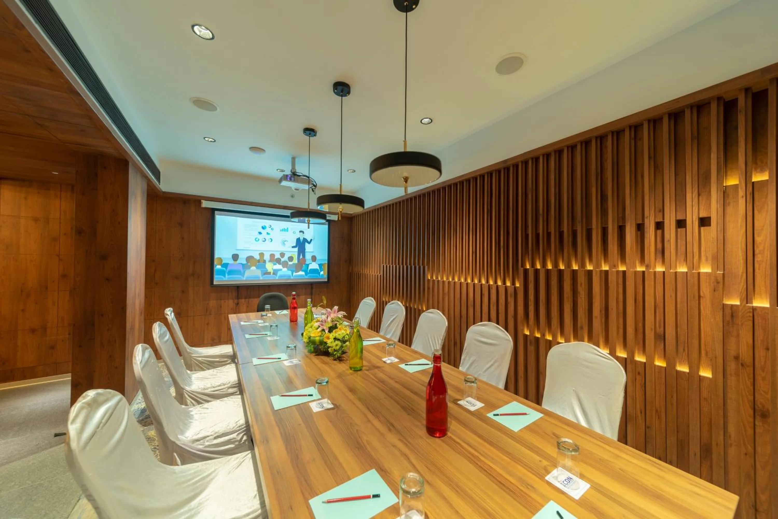 Meeting/conference room in ICON Boutique by Bhagini