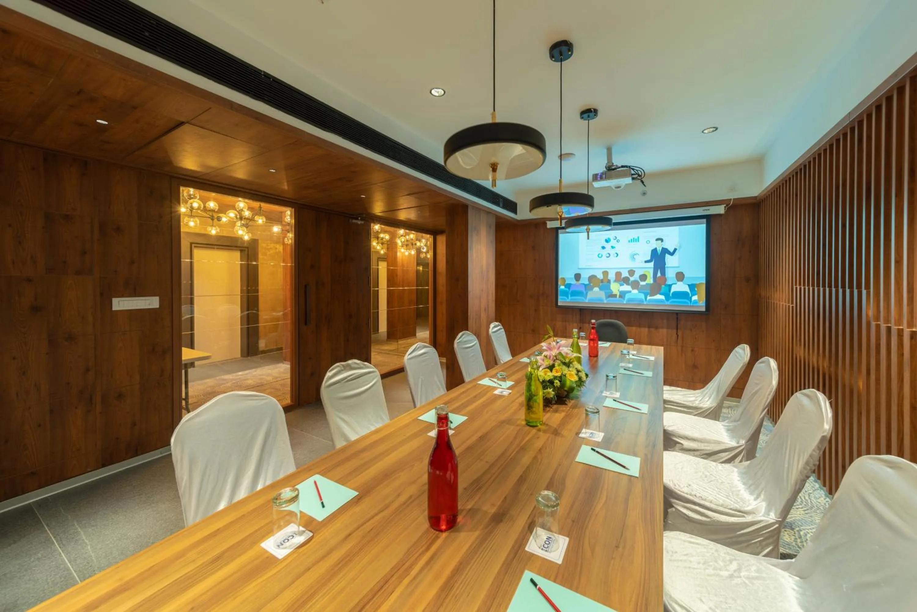 Meeting/conference room in ICON Boutique by Bhagini