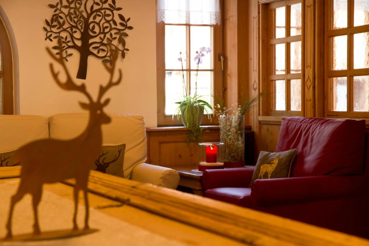 Living room in Hotel Erika