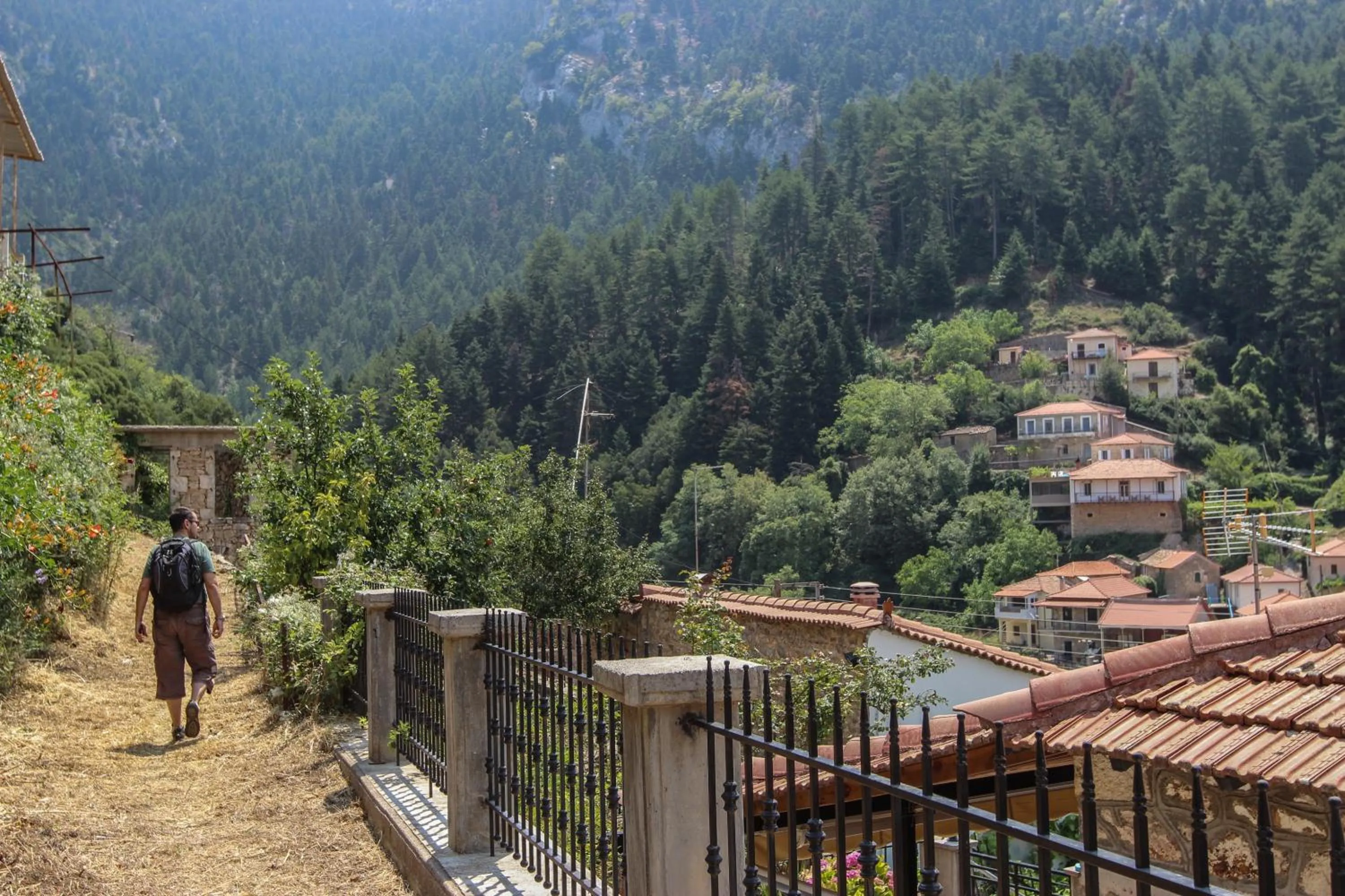 Natural landscape in Pritanio