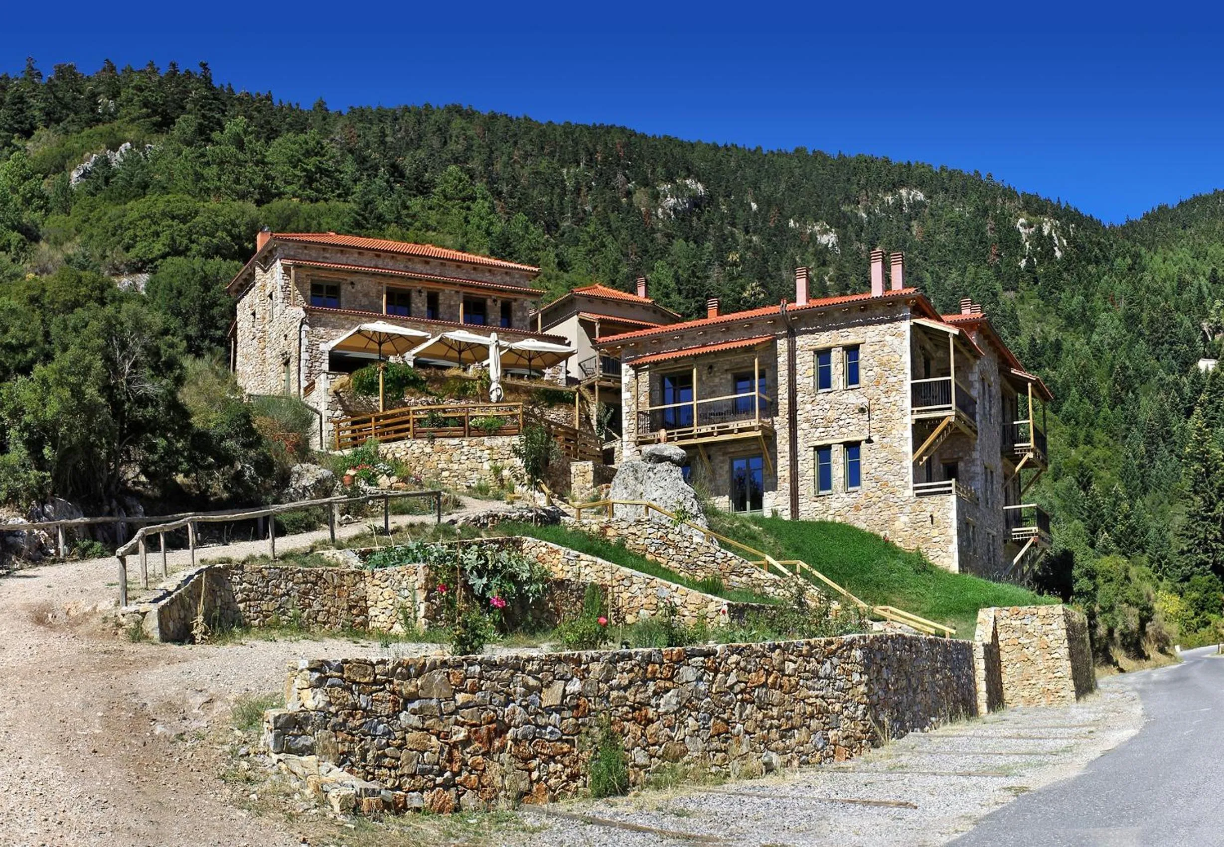 Bird's eye view in Pritanio