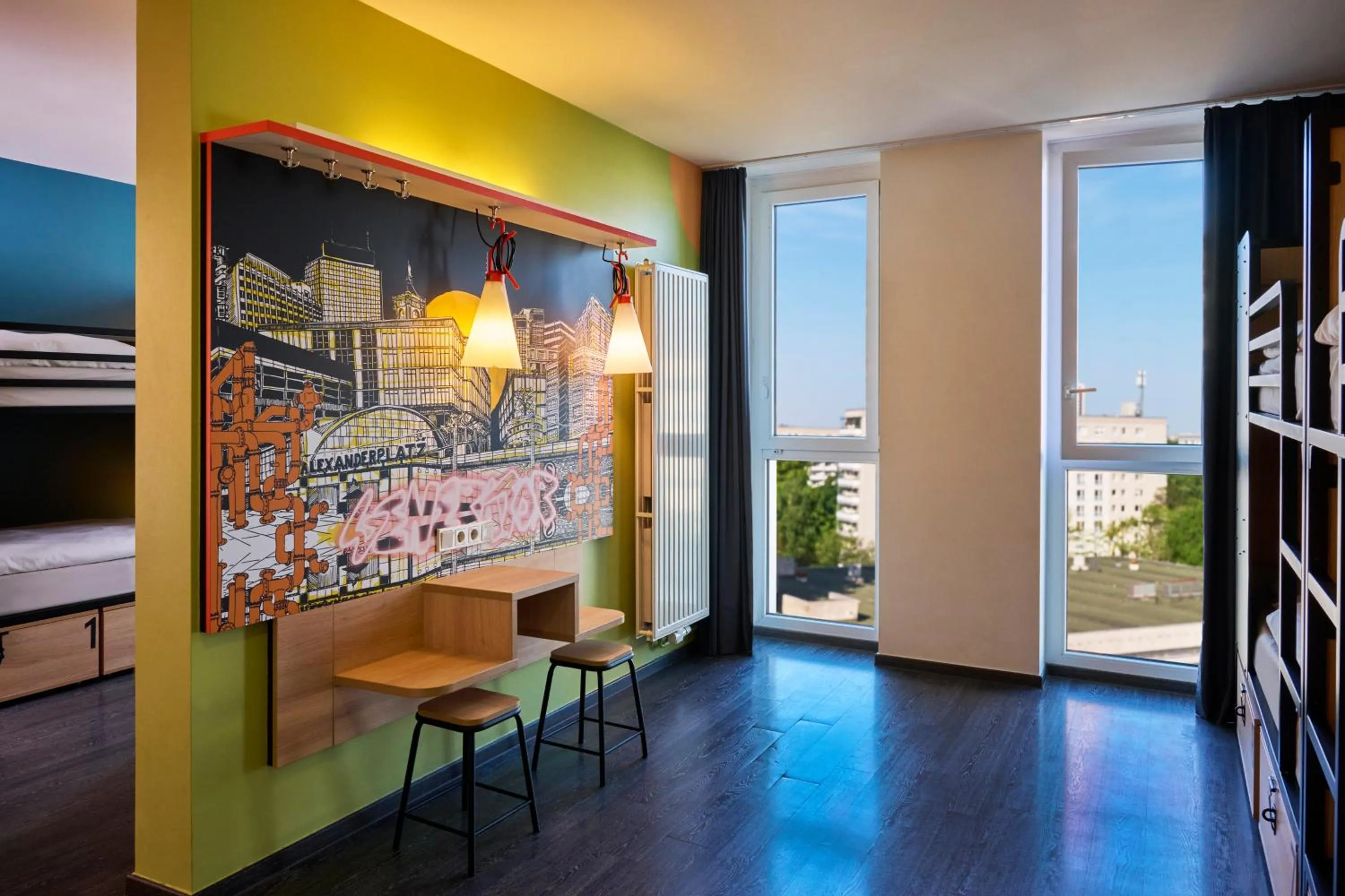 Bed in Generator Berlin Alexanderplatz