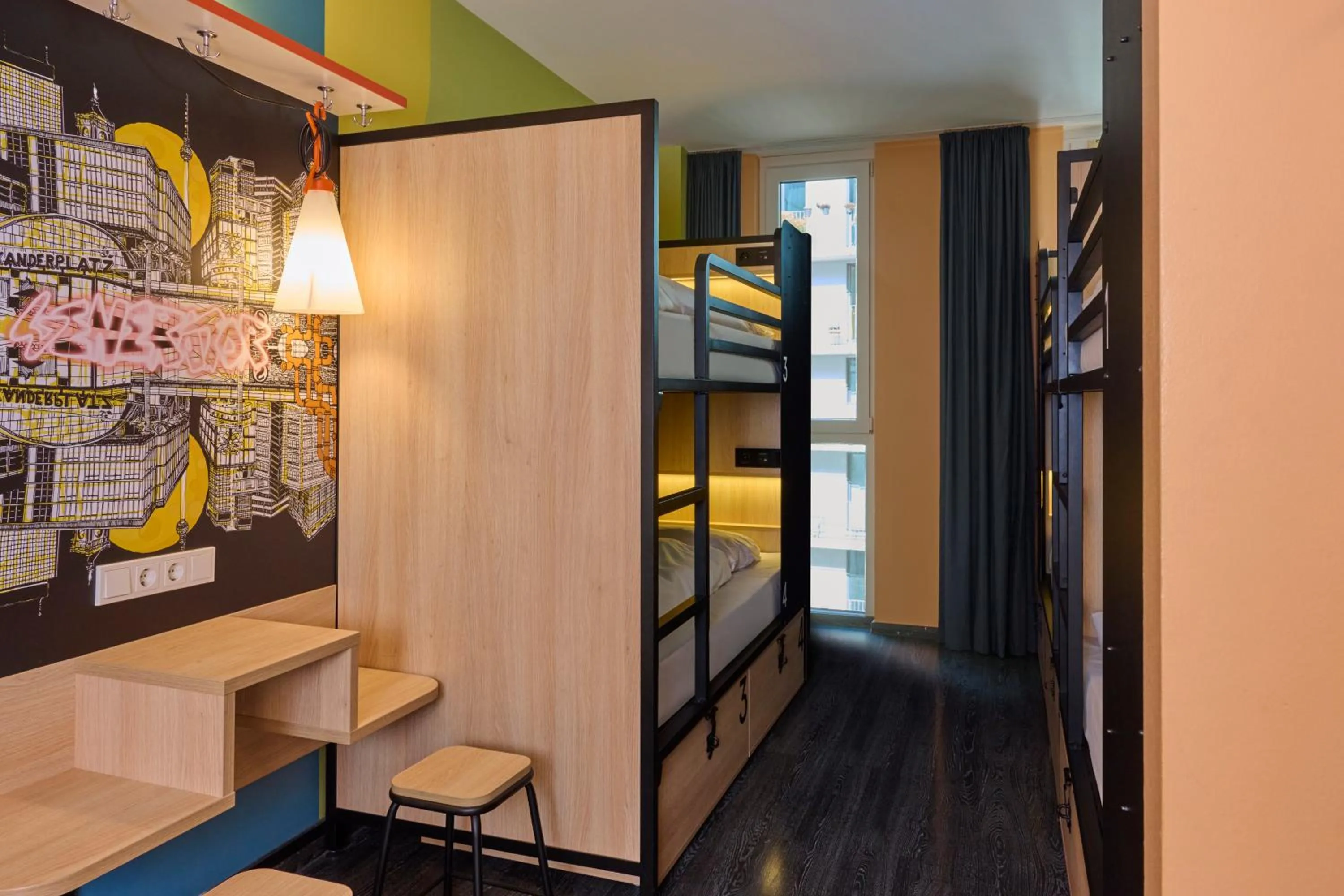 Bed in Generator Berlin Alexanderplatz