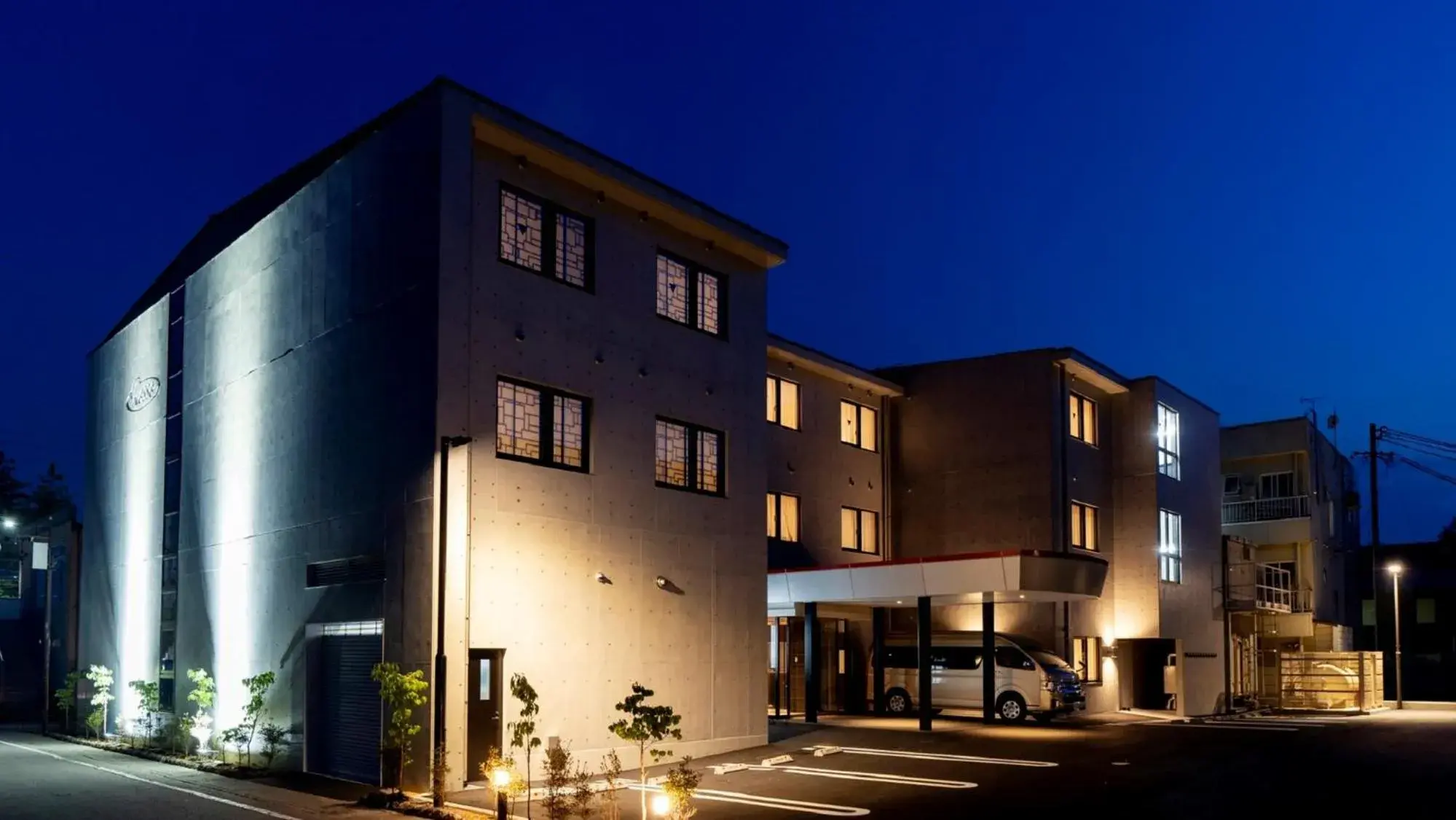 Property building in Hotel Rosso Karuizawa Property building in Hotel Rosso Karuizawa