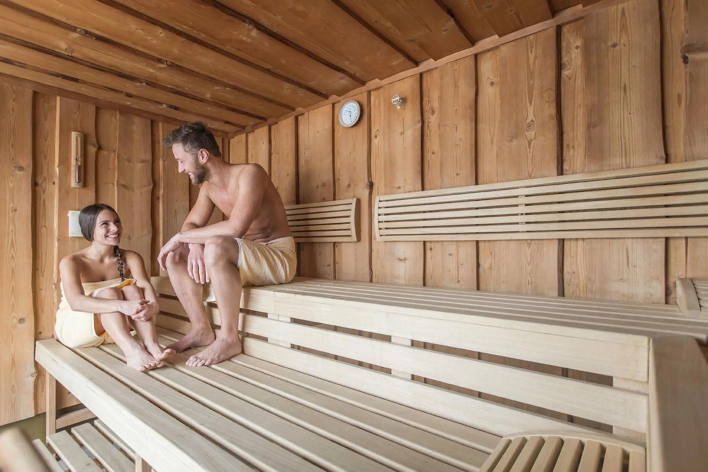 Sauna in Hotel Mareo Dolomites