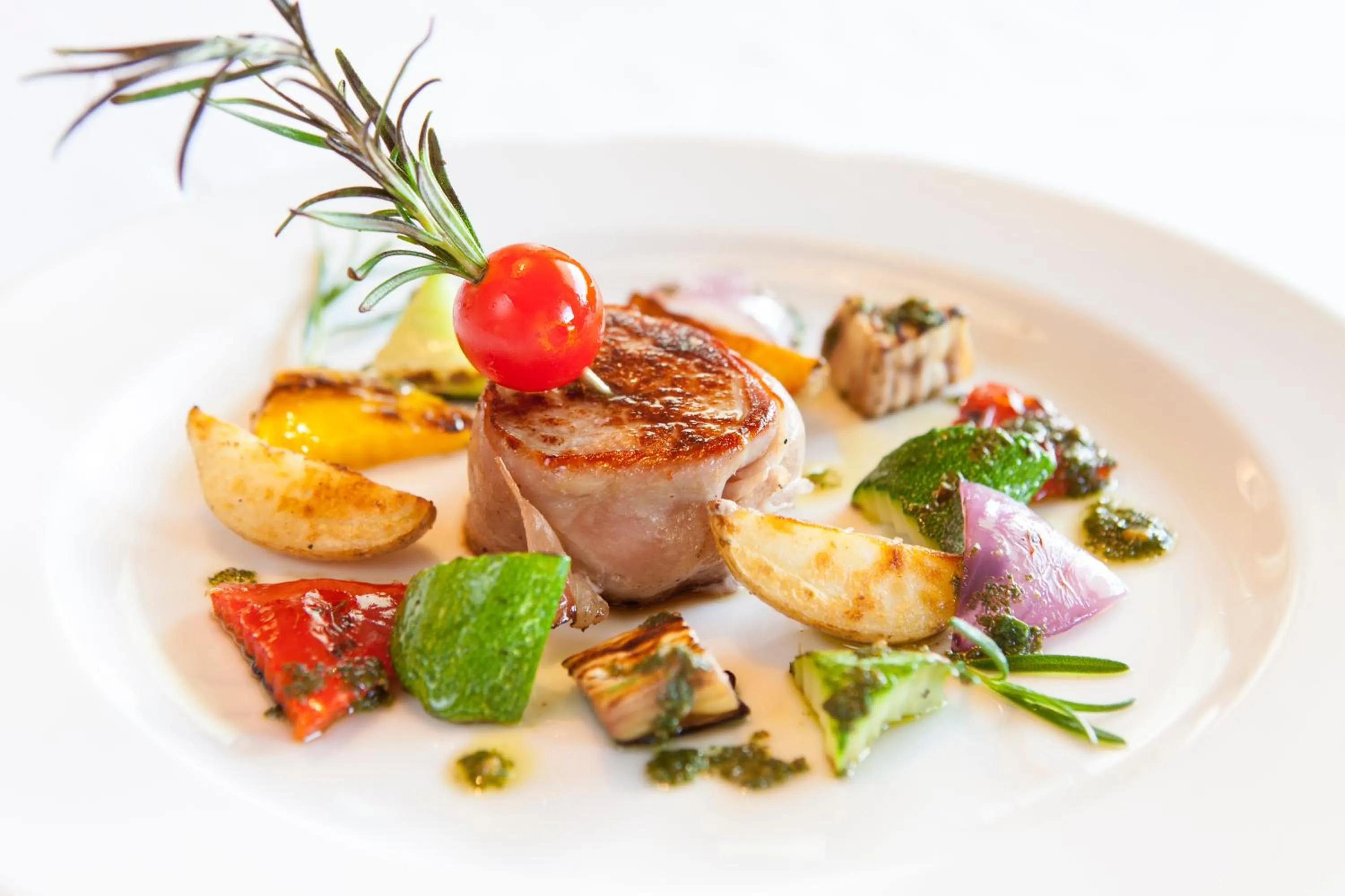 Food close-up in Hotel Mareo Dolomites