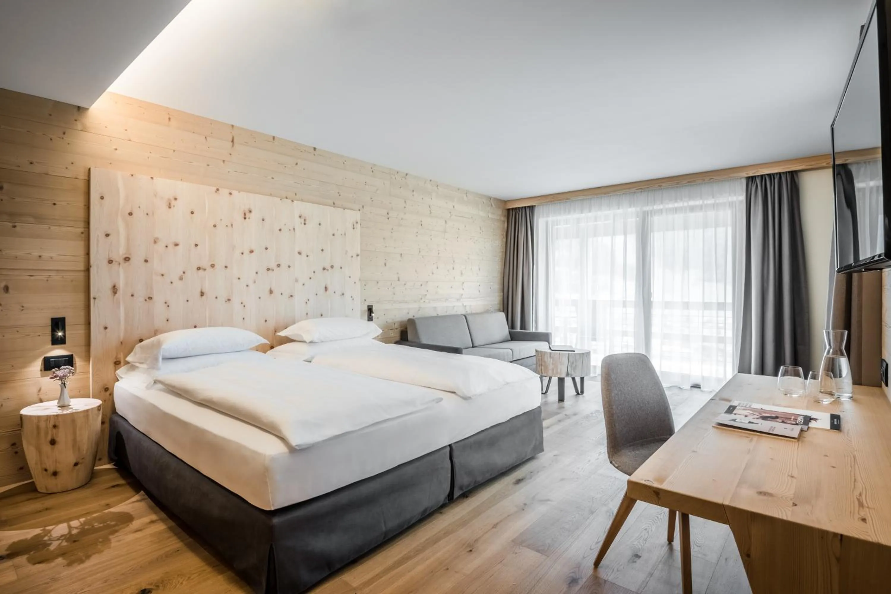 Photo of the whole room, Bed in Hotel Mareo Dolomites