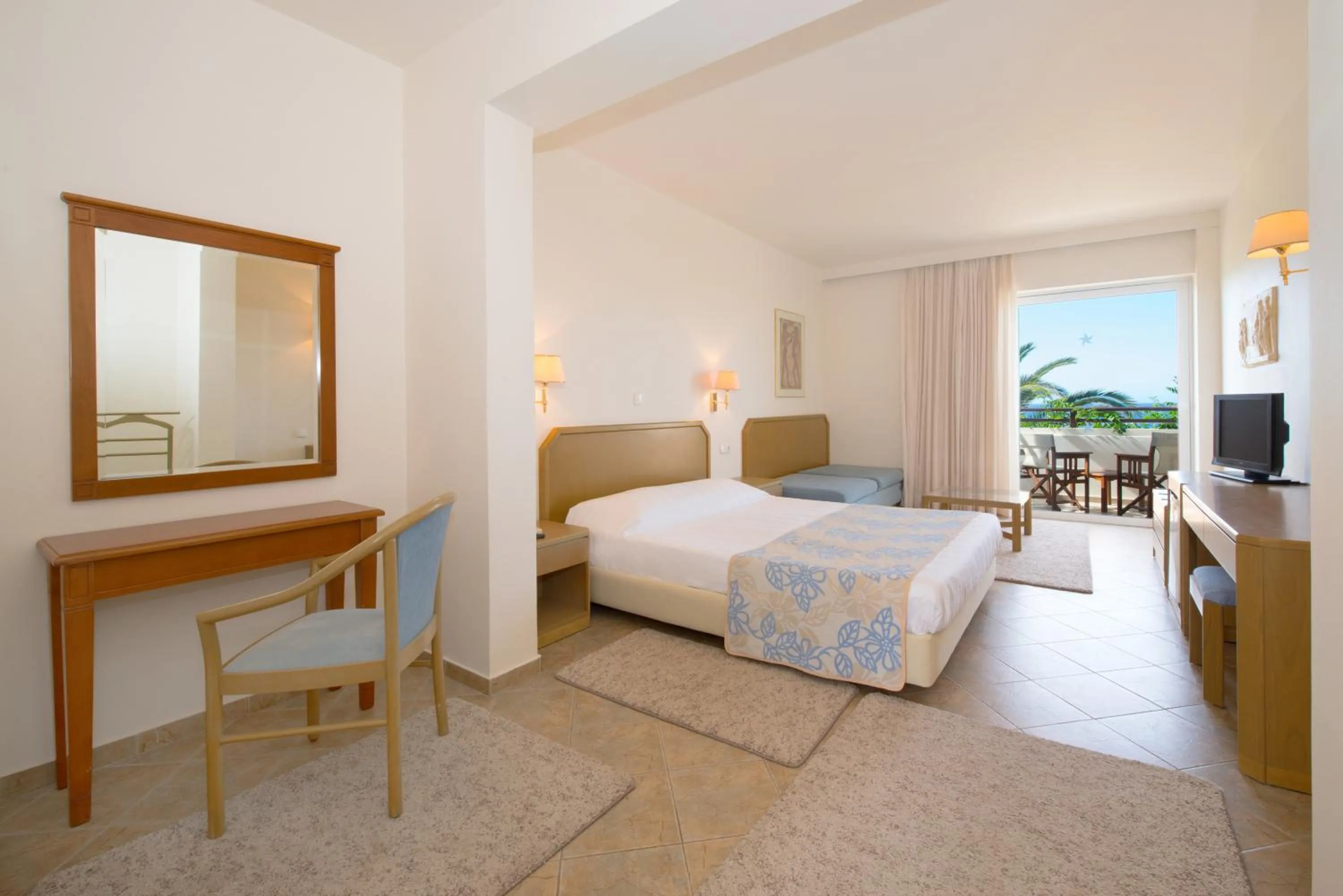 Seating area, Bed in Iberostar Waves Creta Panorama & Mare