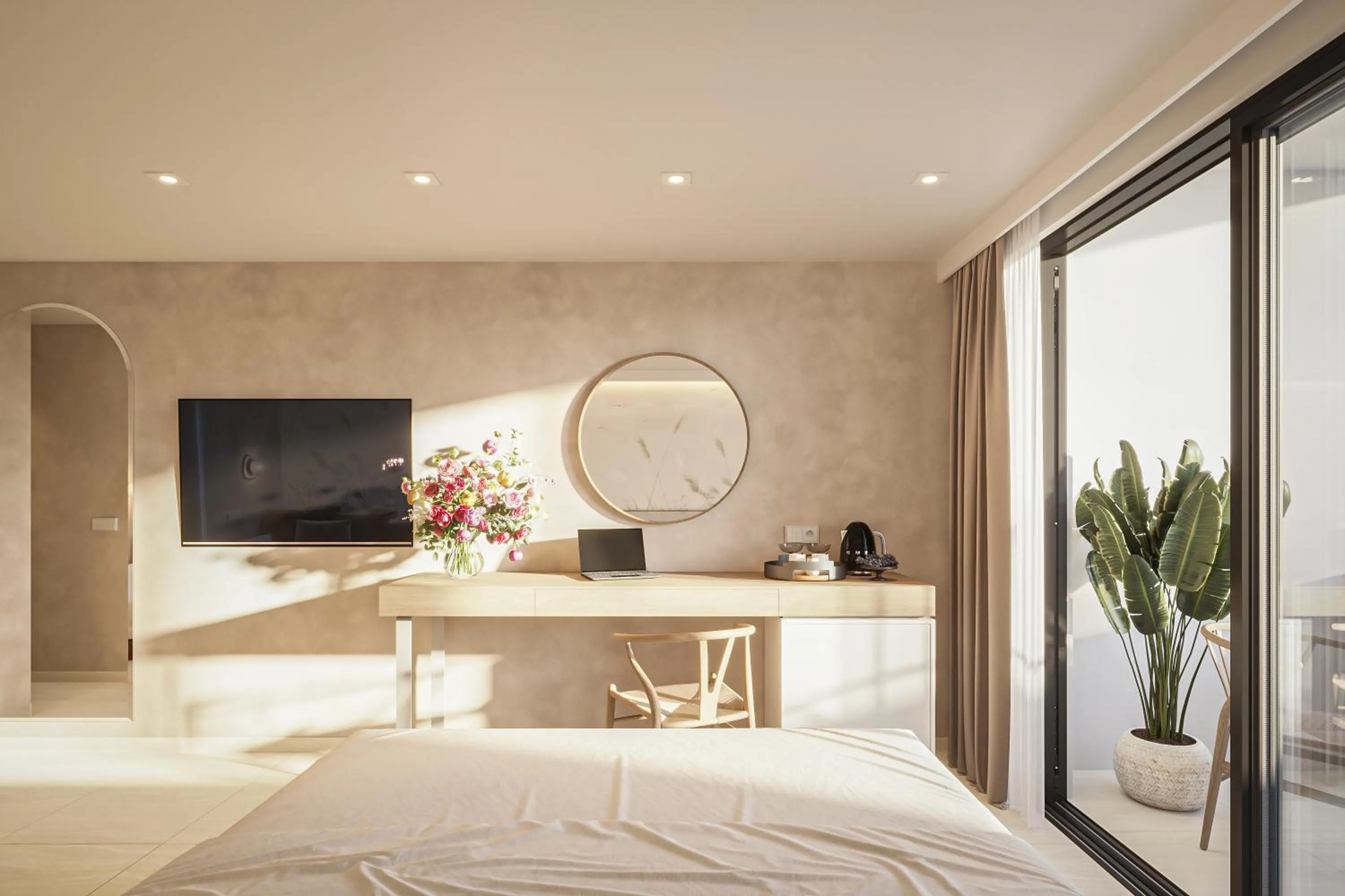 Bedroom, Bed in Iberostar Waves Creta Panorama & Mare