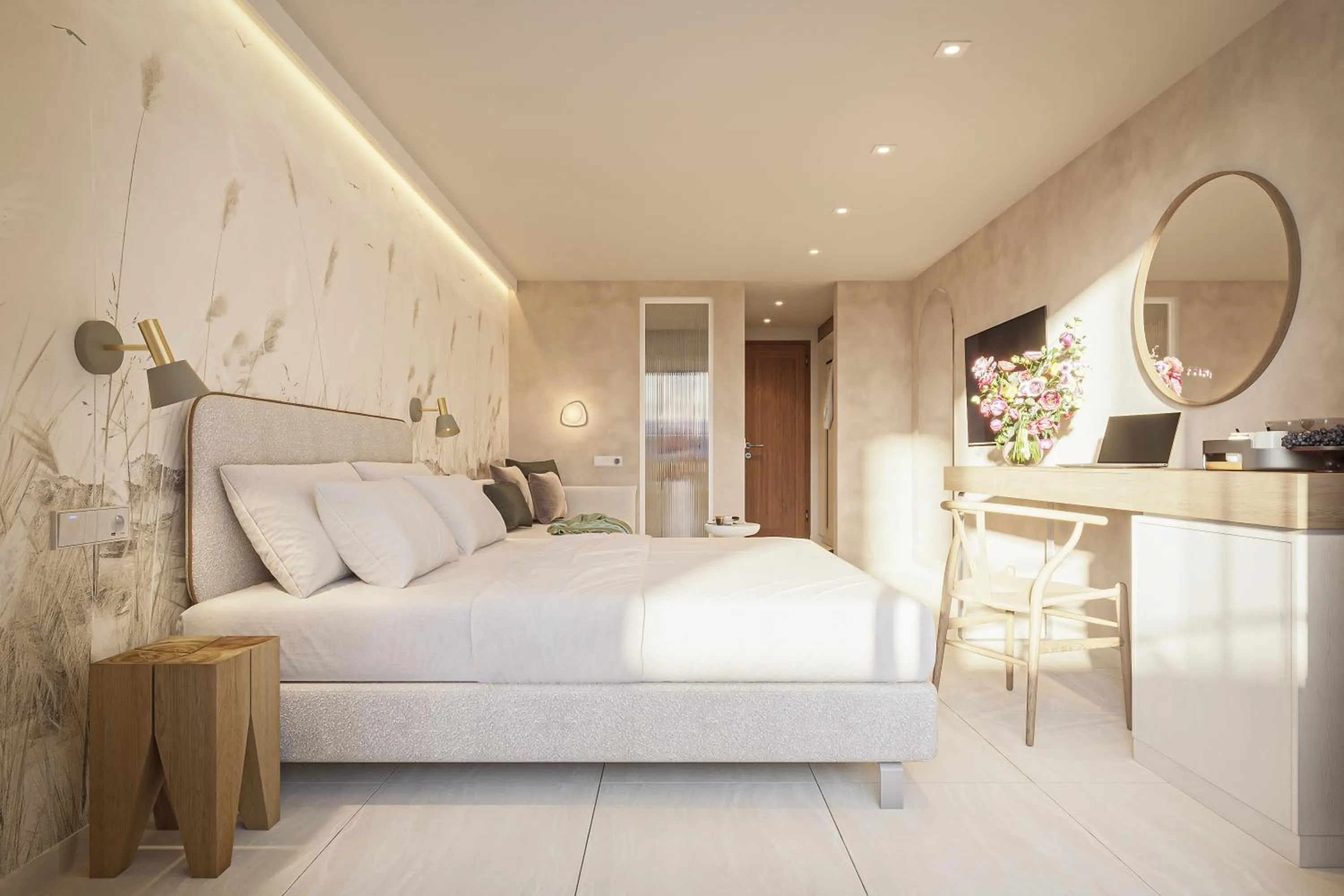 Bedroom, Bed in Iberostar Waves Creta Panorama & Mare