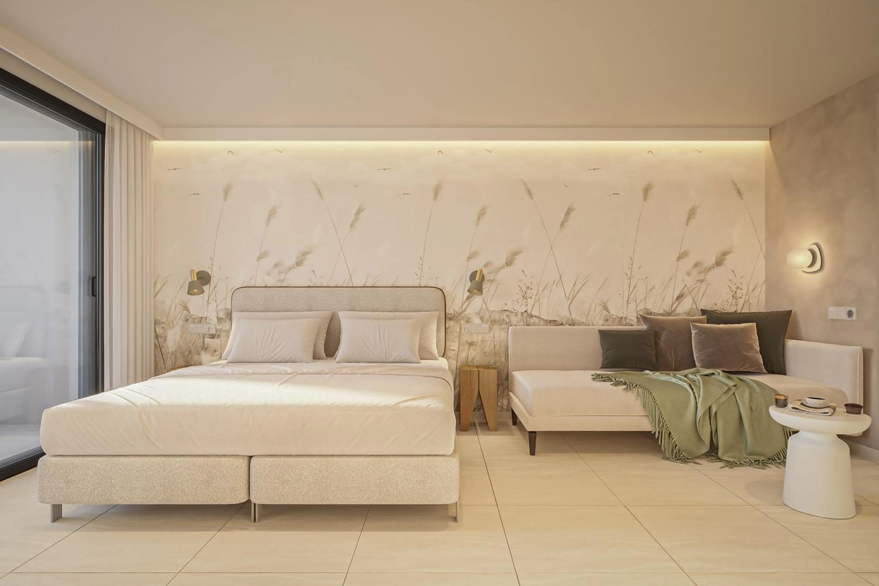 Bedroom, Bed in Iberostar Waves Creta Panorama & Mare