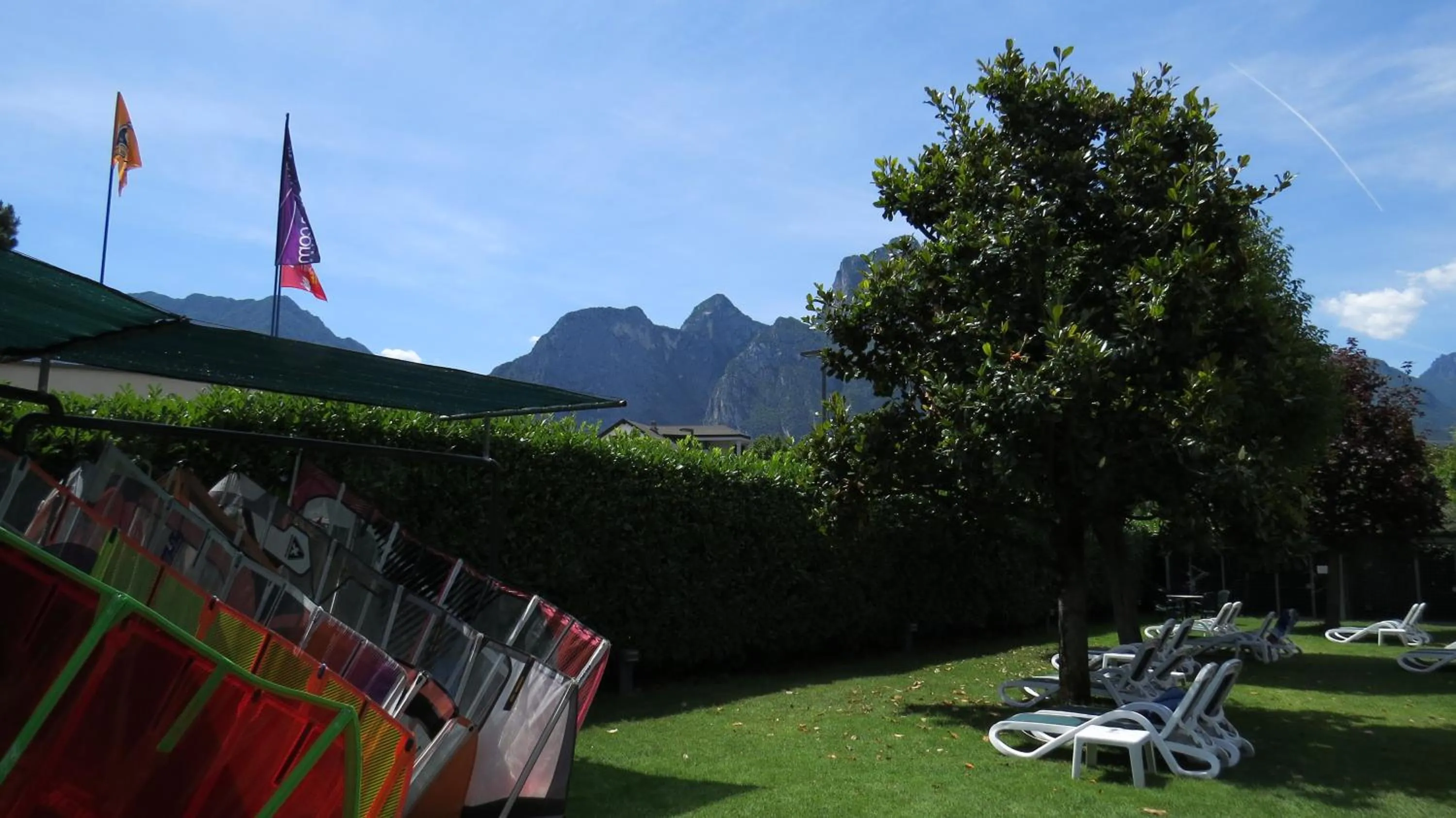 Garden in Hotel Villa Claudia