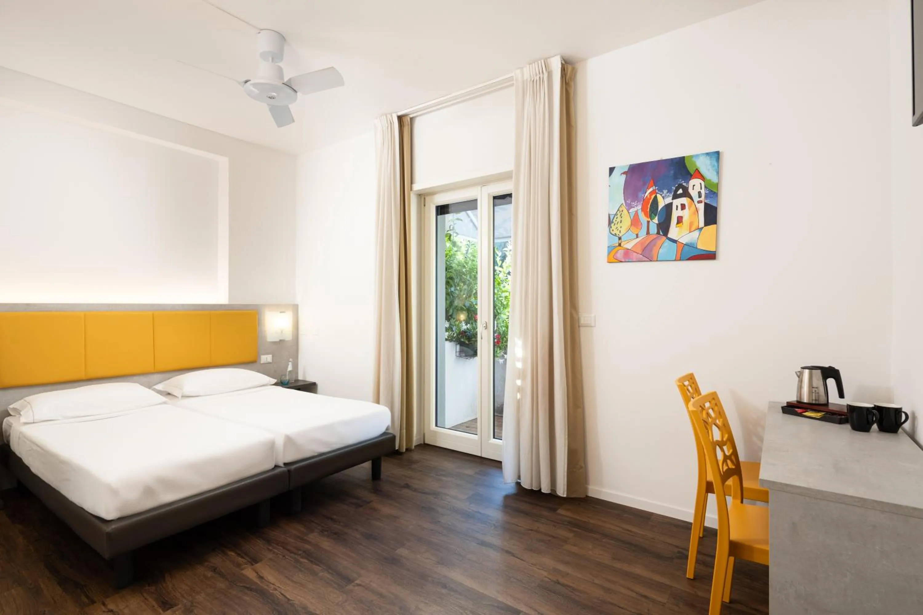 Bed in Hotel Villa Claudia