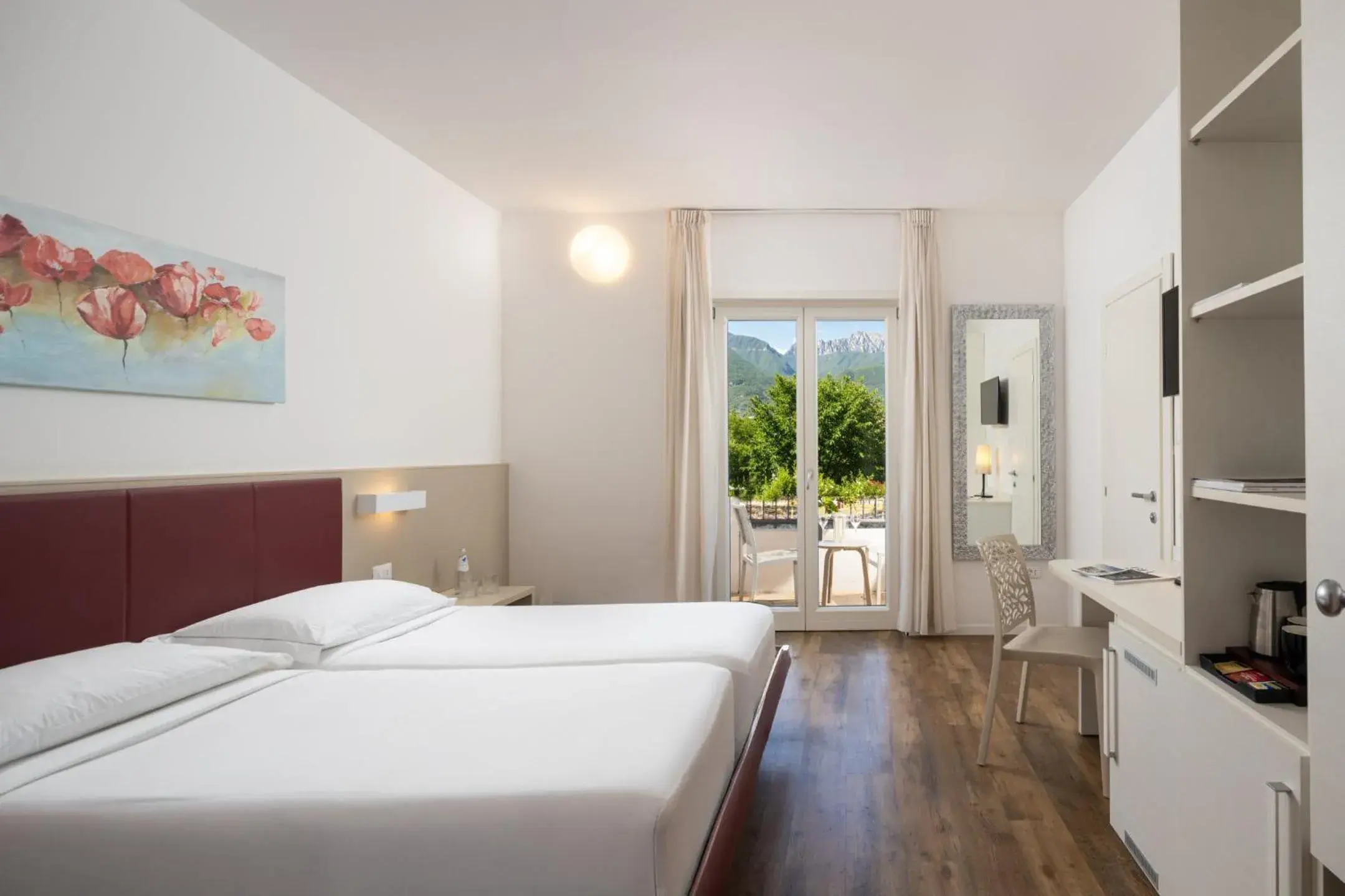Superior Double or Twin Room with Pool View in Hotel Villa Claudia Superior Double or Twin Room with Pool View in Hotel Villa Claudia