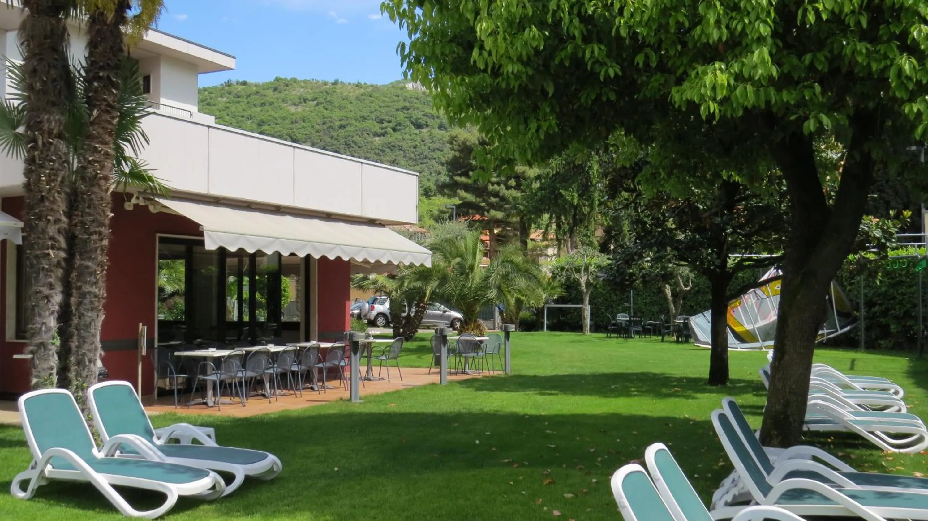 Garden in Hotel Villa Claudia