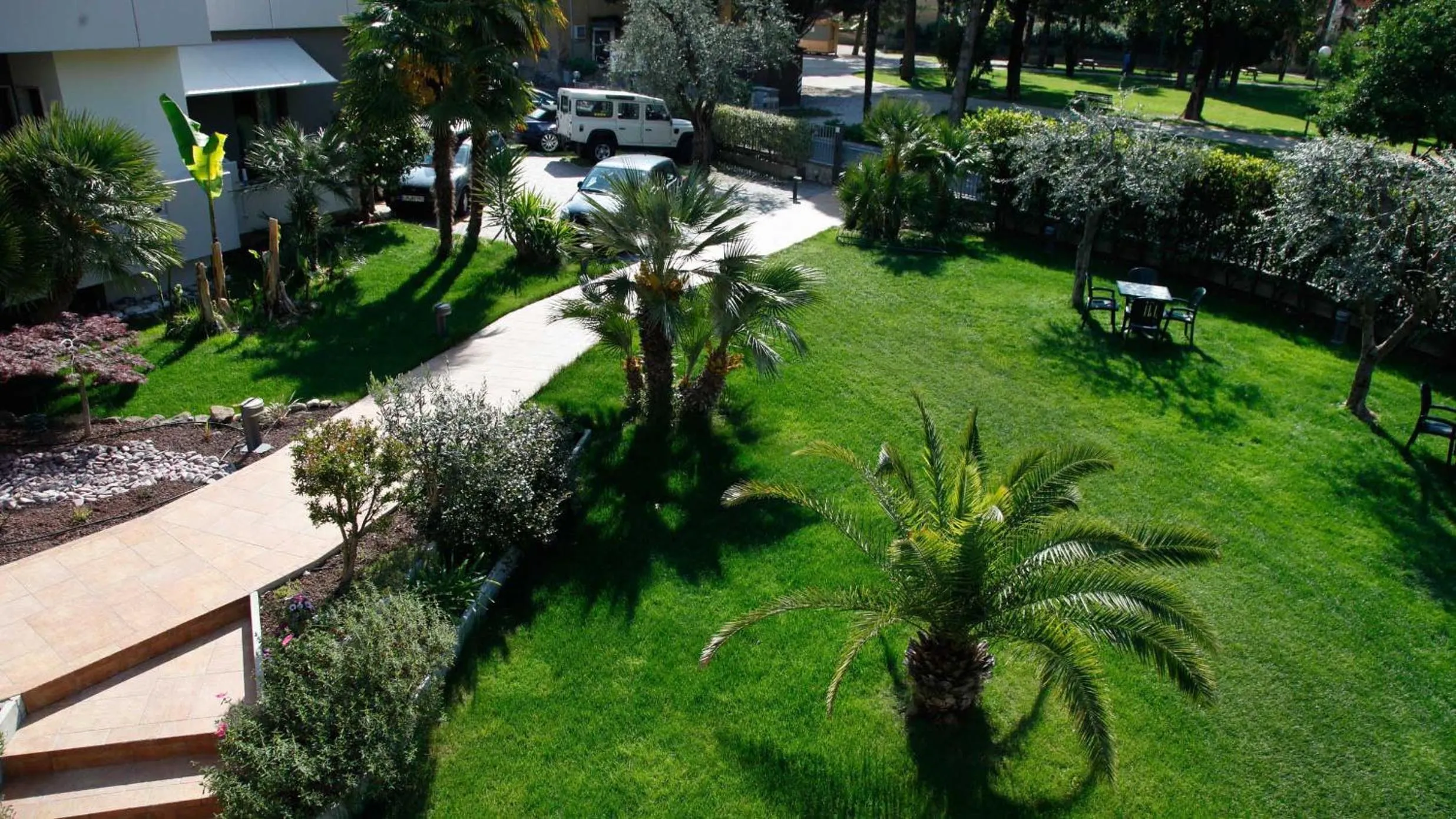 Garden in Hotel Villa Claudia
