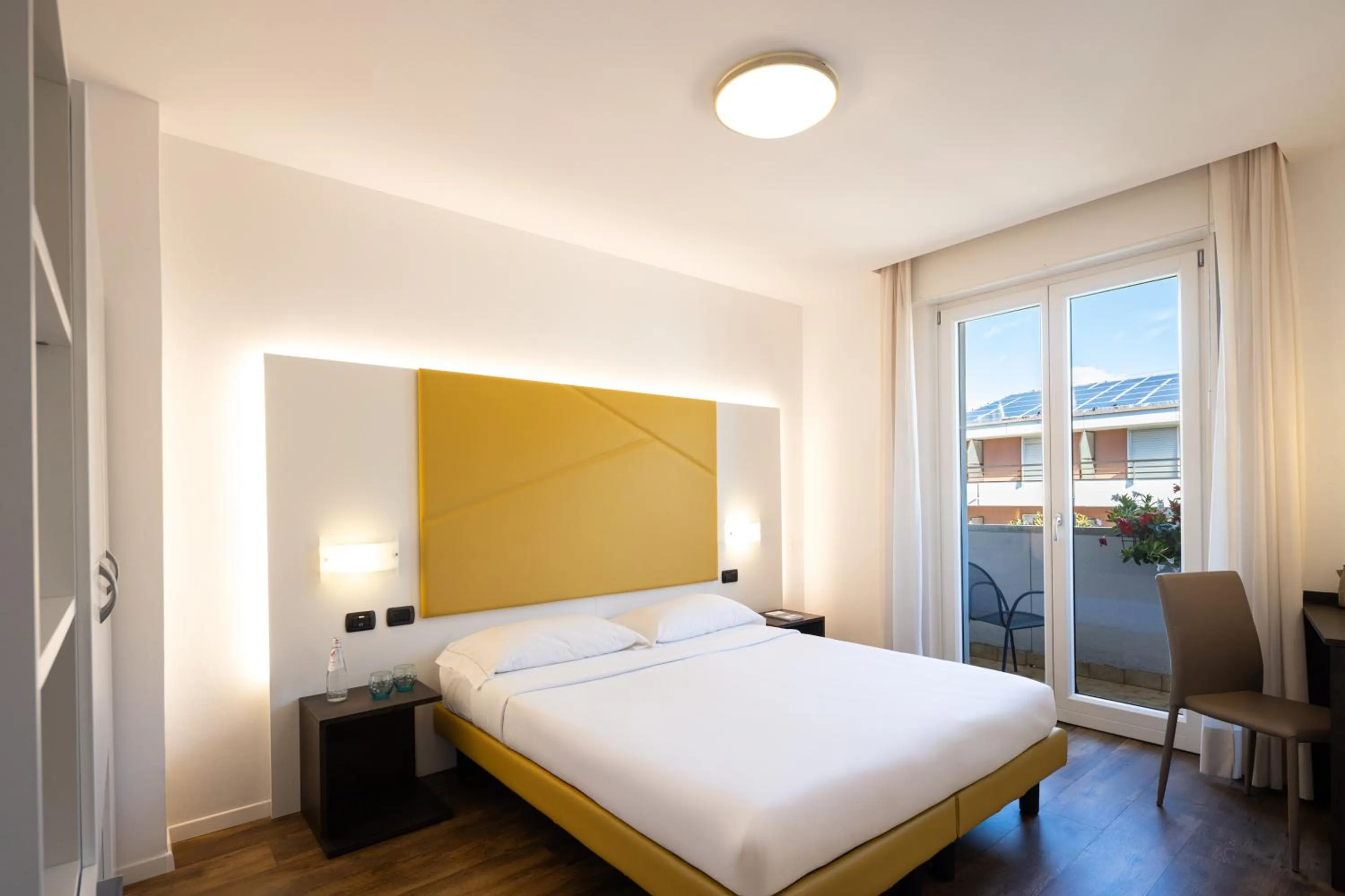 Bed in Hotel Villa Claudia