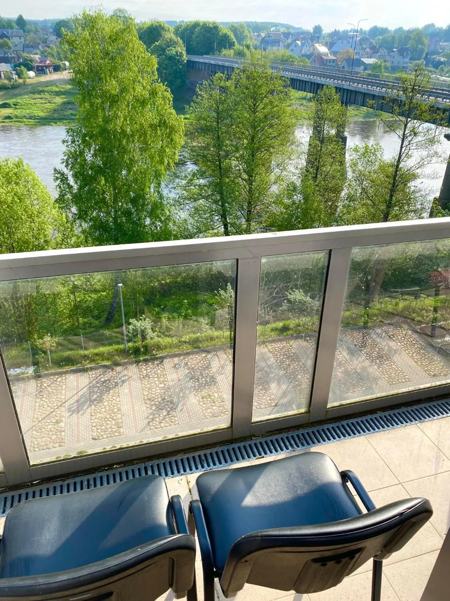 Balcony/Terrace in Rezidencija "Prieplauka"