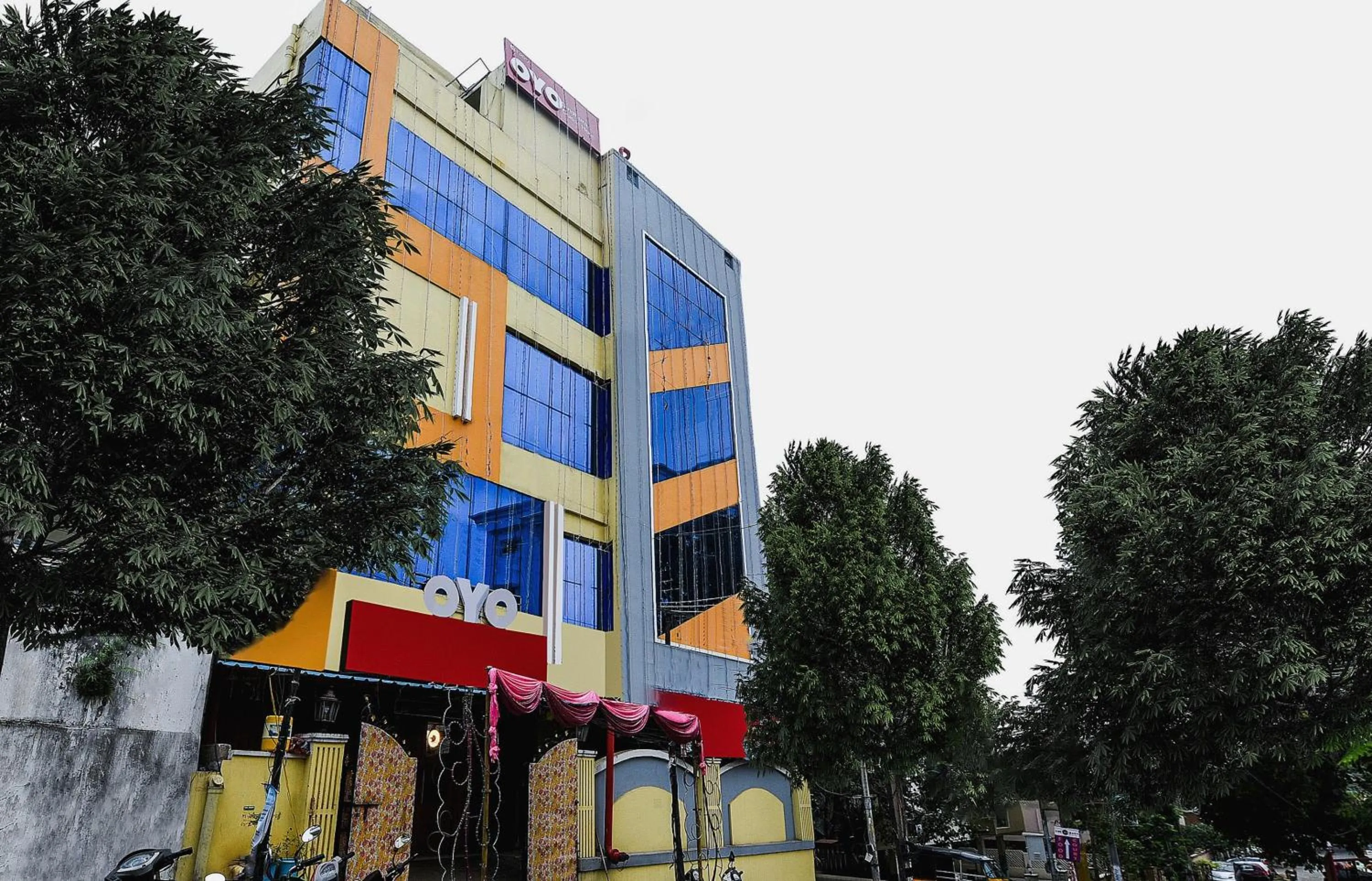 Facade/entrance in Hotel O Sindhura Guest House