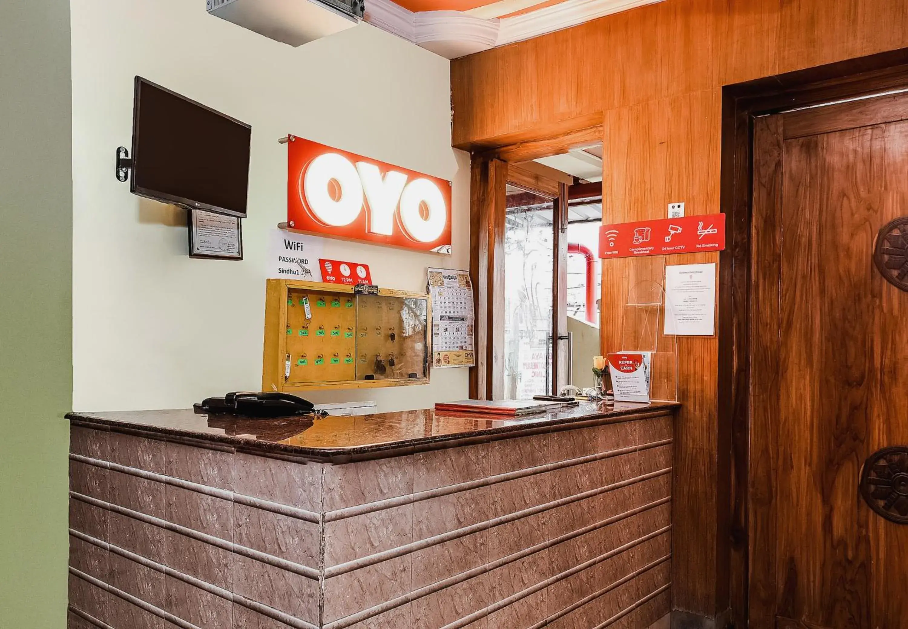 Lobby or reception in Hotel O Sindhura Guest House Lobby or reception in Hotel O Sindhura Guest House