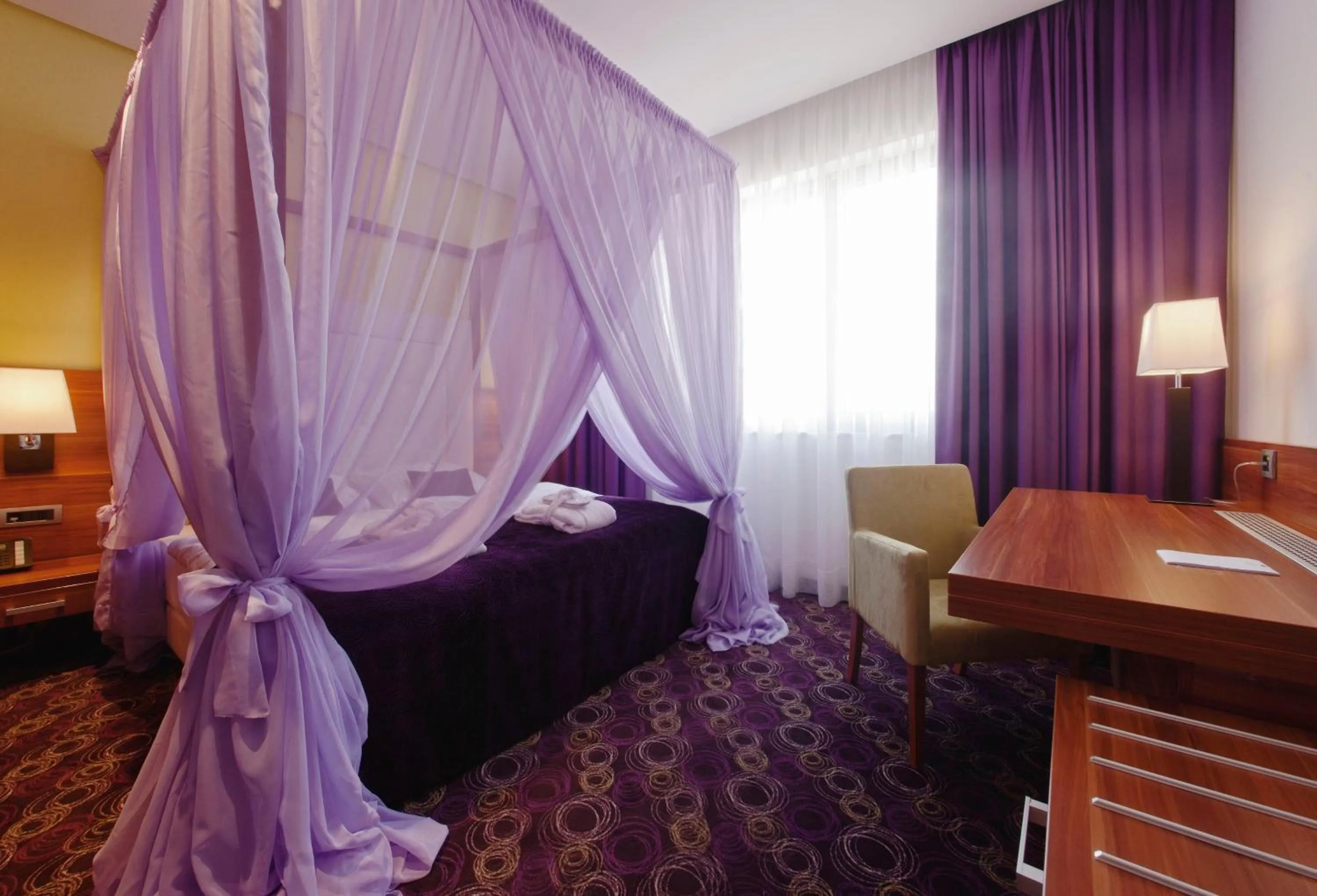 Bedroom, Bed in Hotel Sport