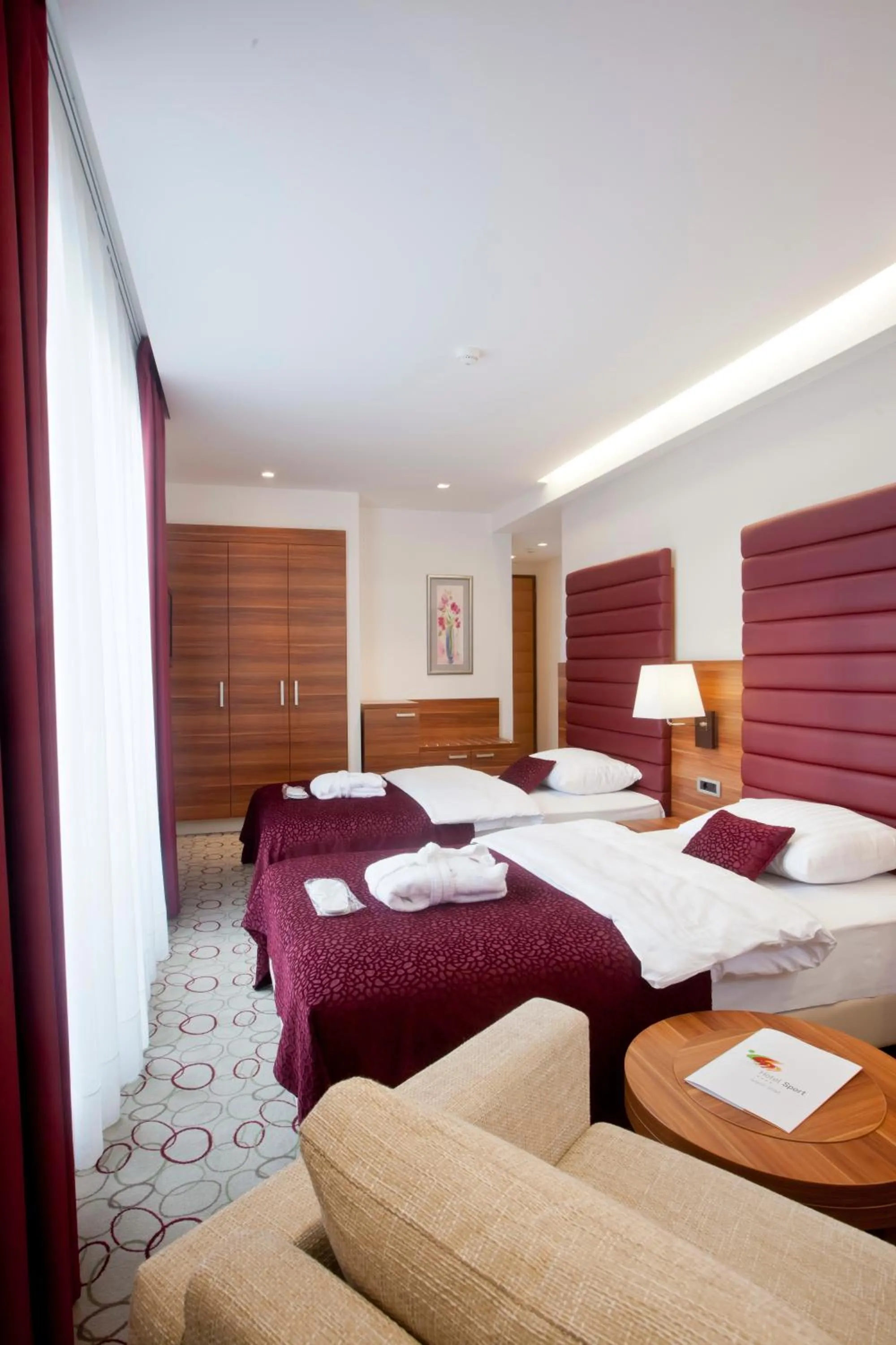 Photo of the whole room, Bed in Hotel Sport