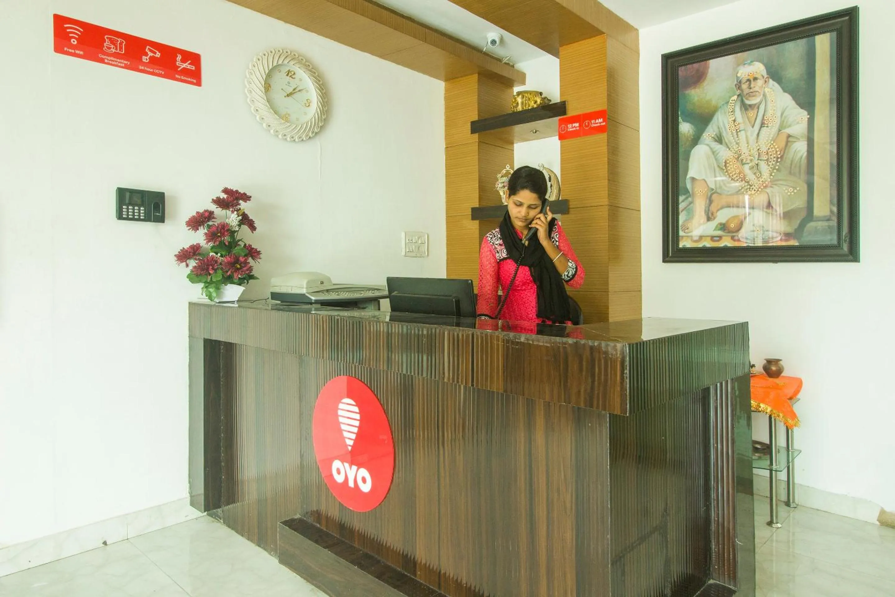 Lobby or reception in Collection O Govinda Sai