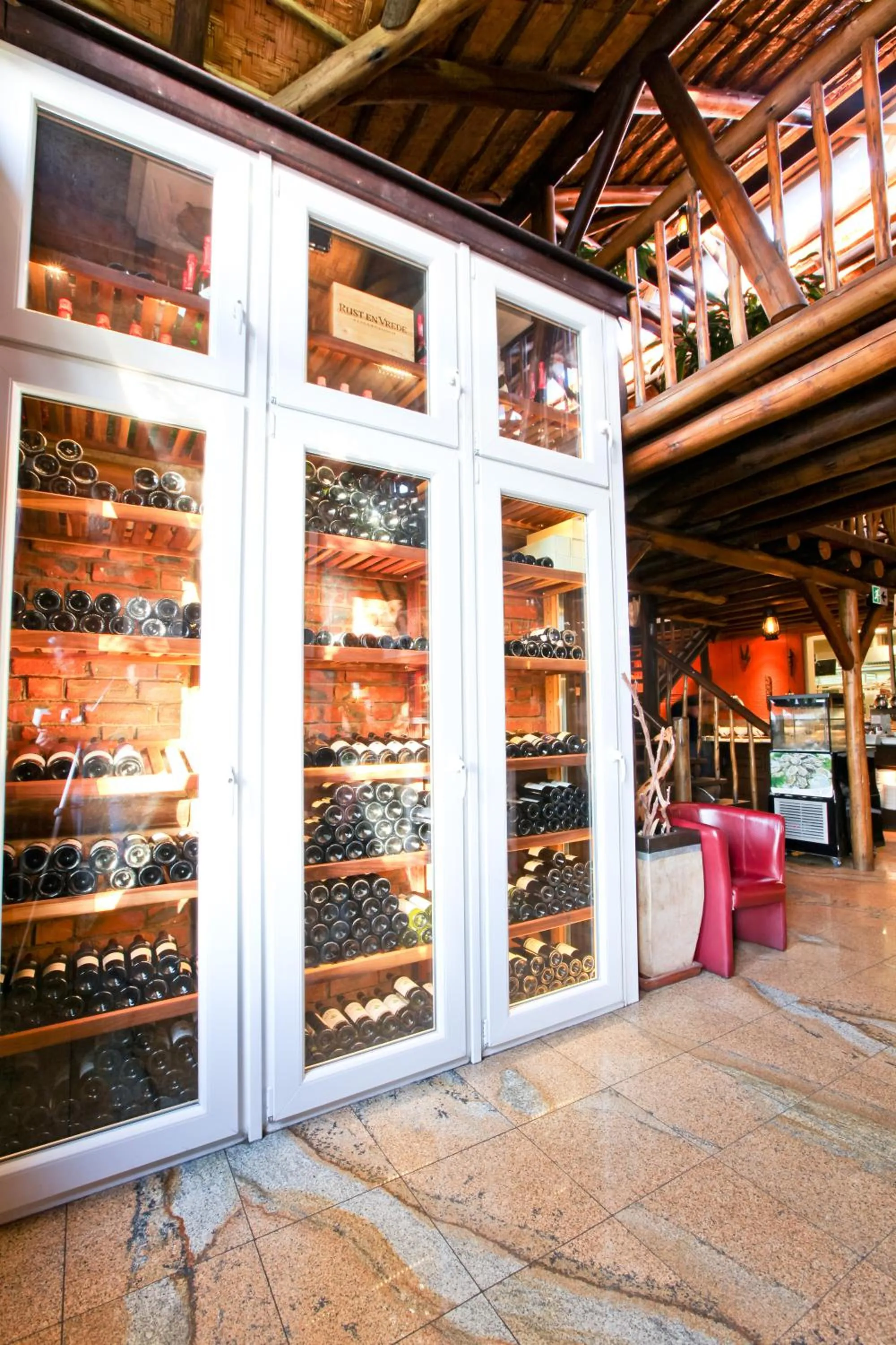 Alcoholic drinks in Roof of Africa Hotel