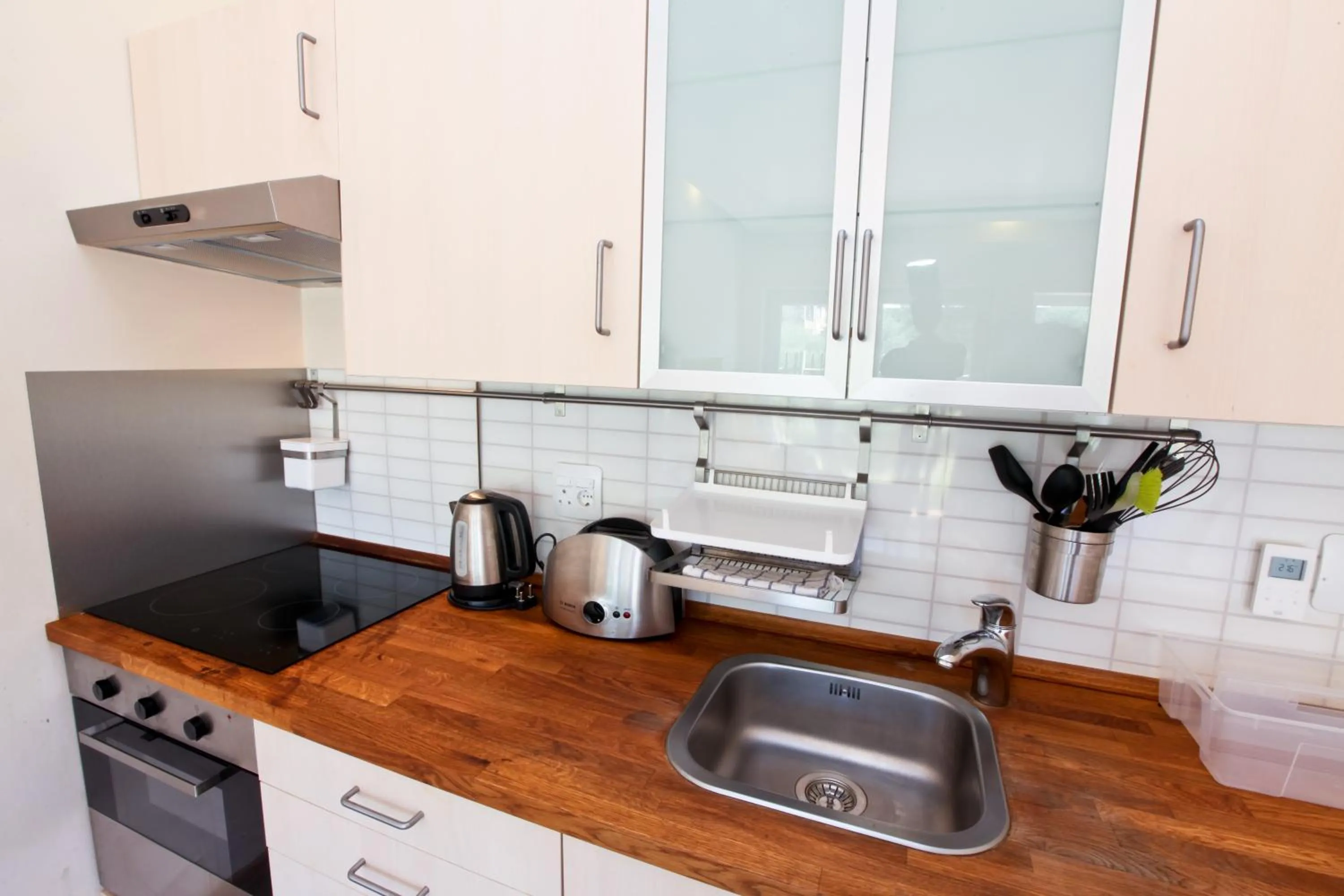 Kitchen or kitchenette in Roof of Africa Hotel