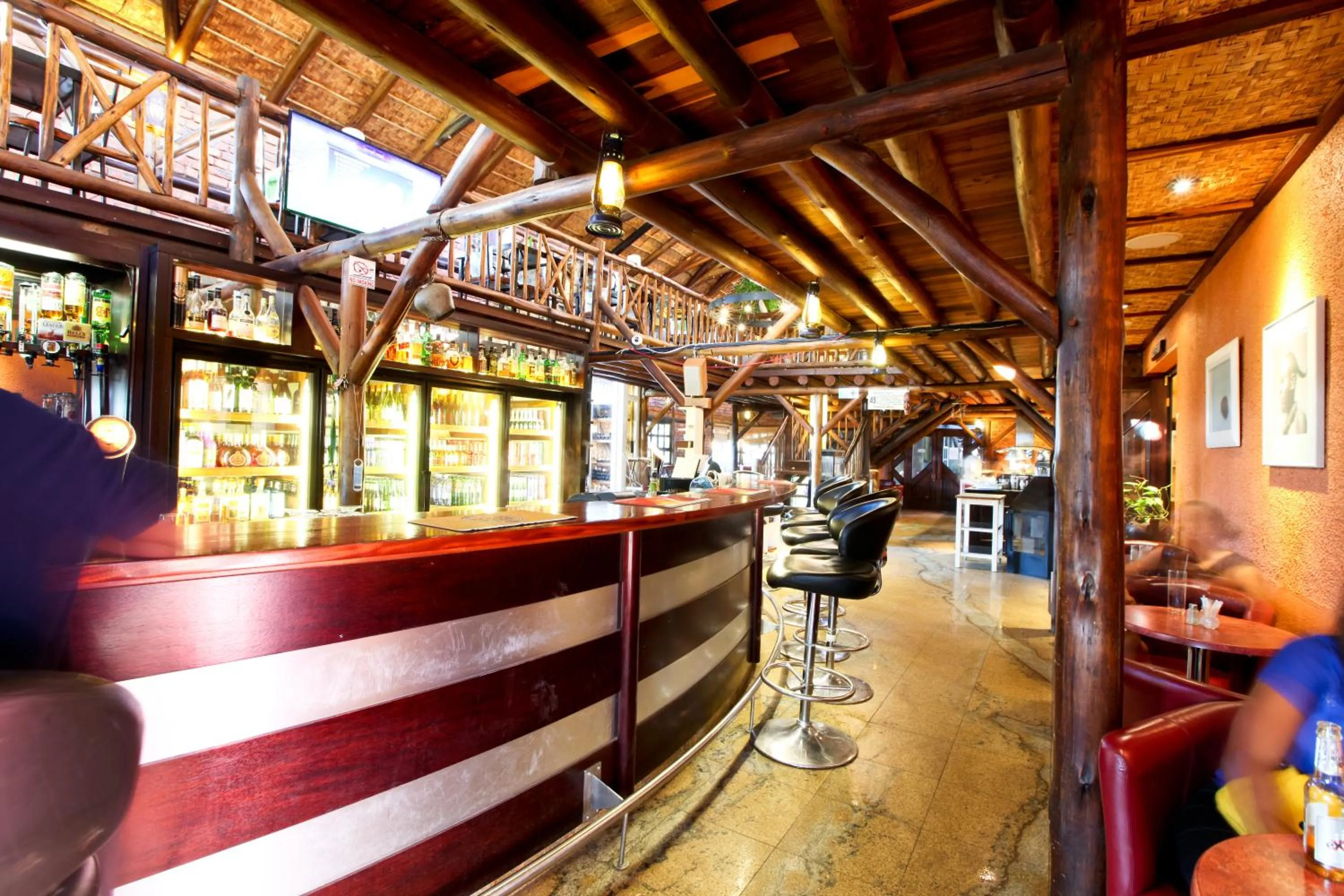 Lounge or bar in Roof of Africa Hotel