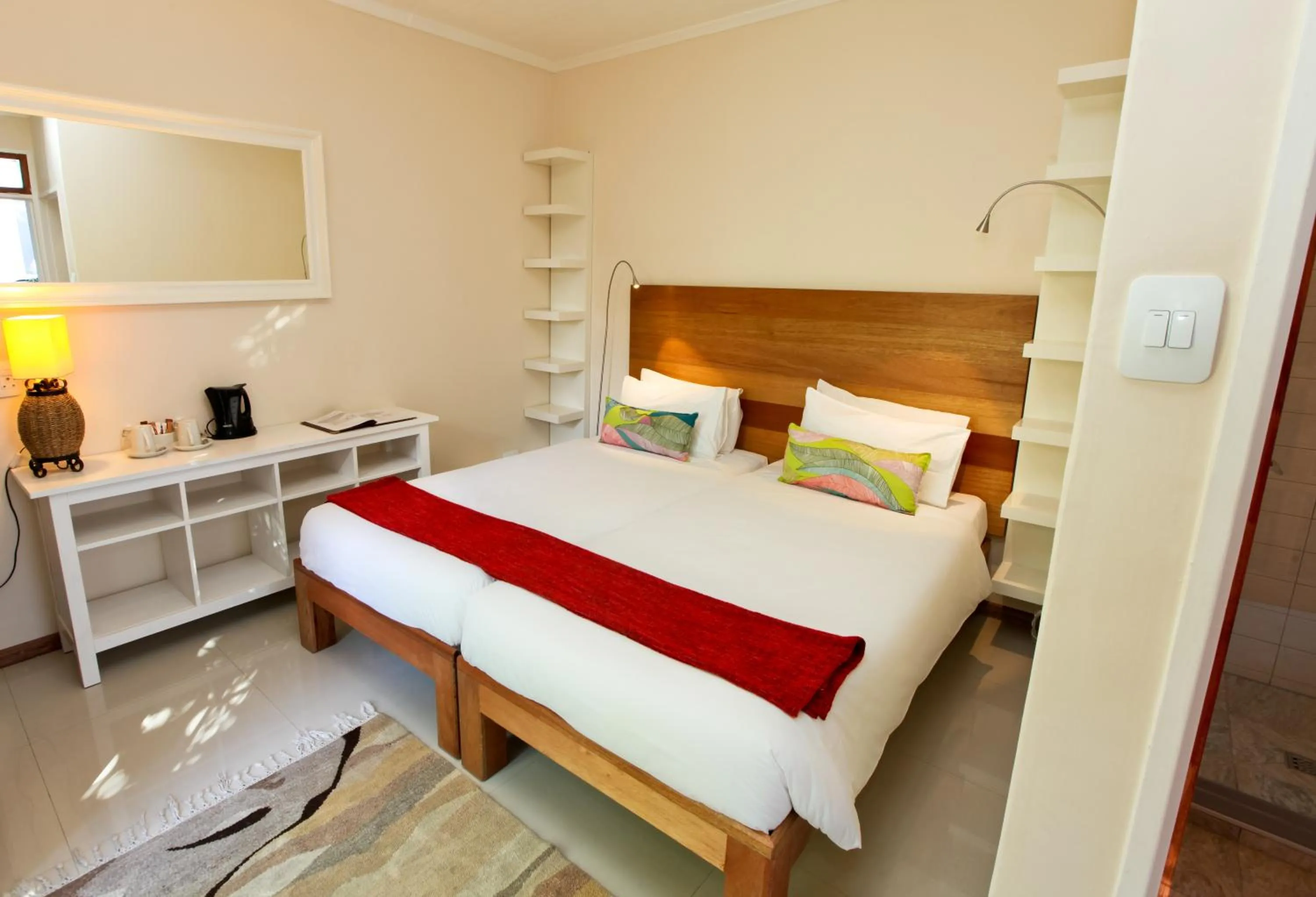 Photo of the whole room, Bed in Roof of Africa Hotel