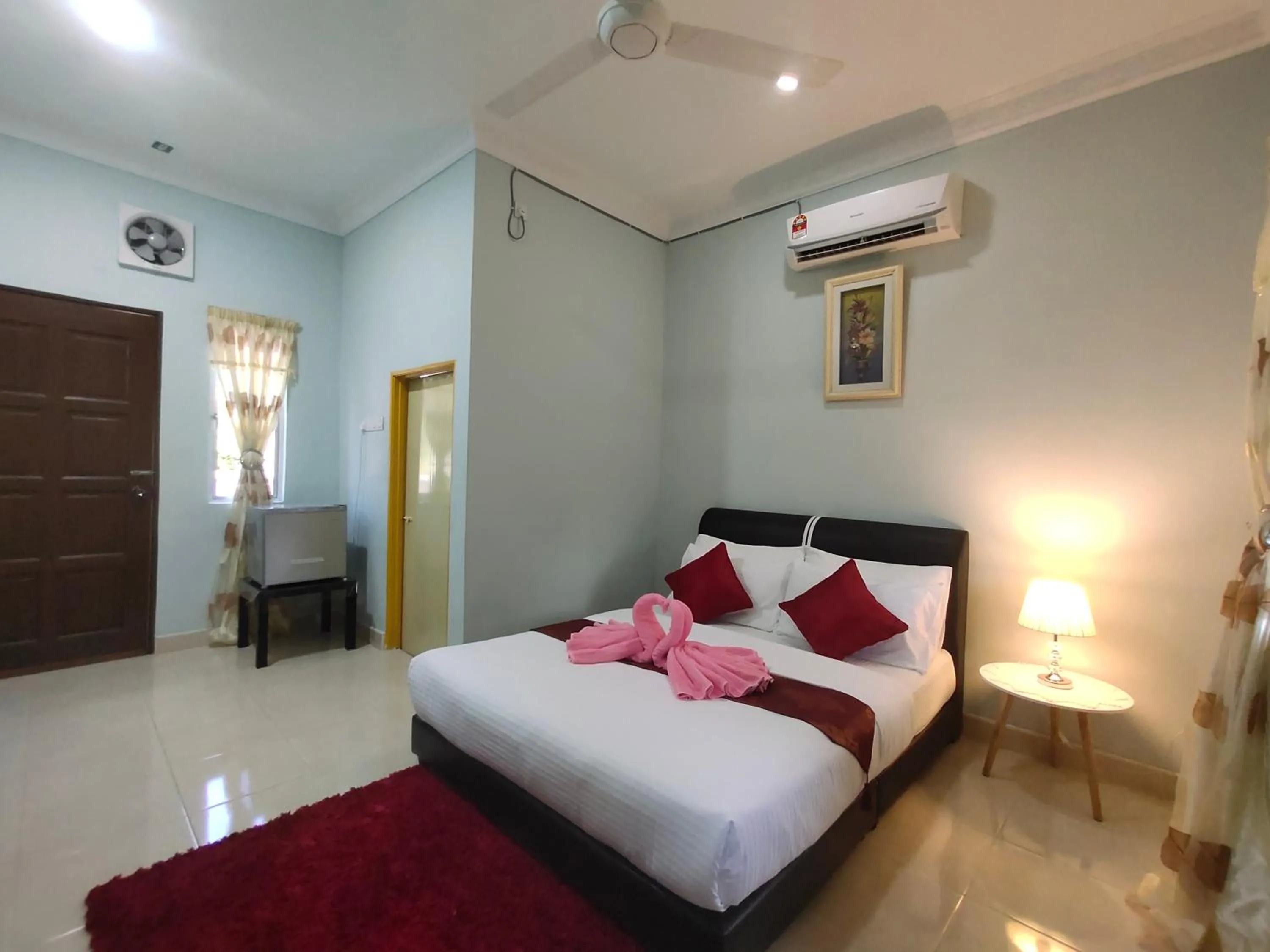 Bed in Ku's Roomstay
